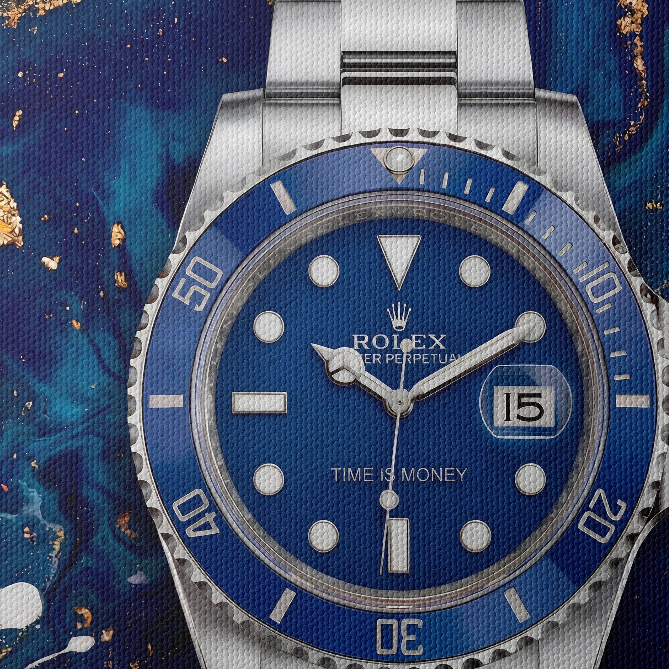 Luxury Watch on Abstract Background - Image 4
