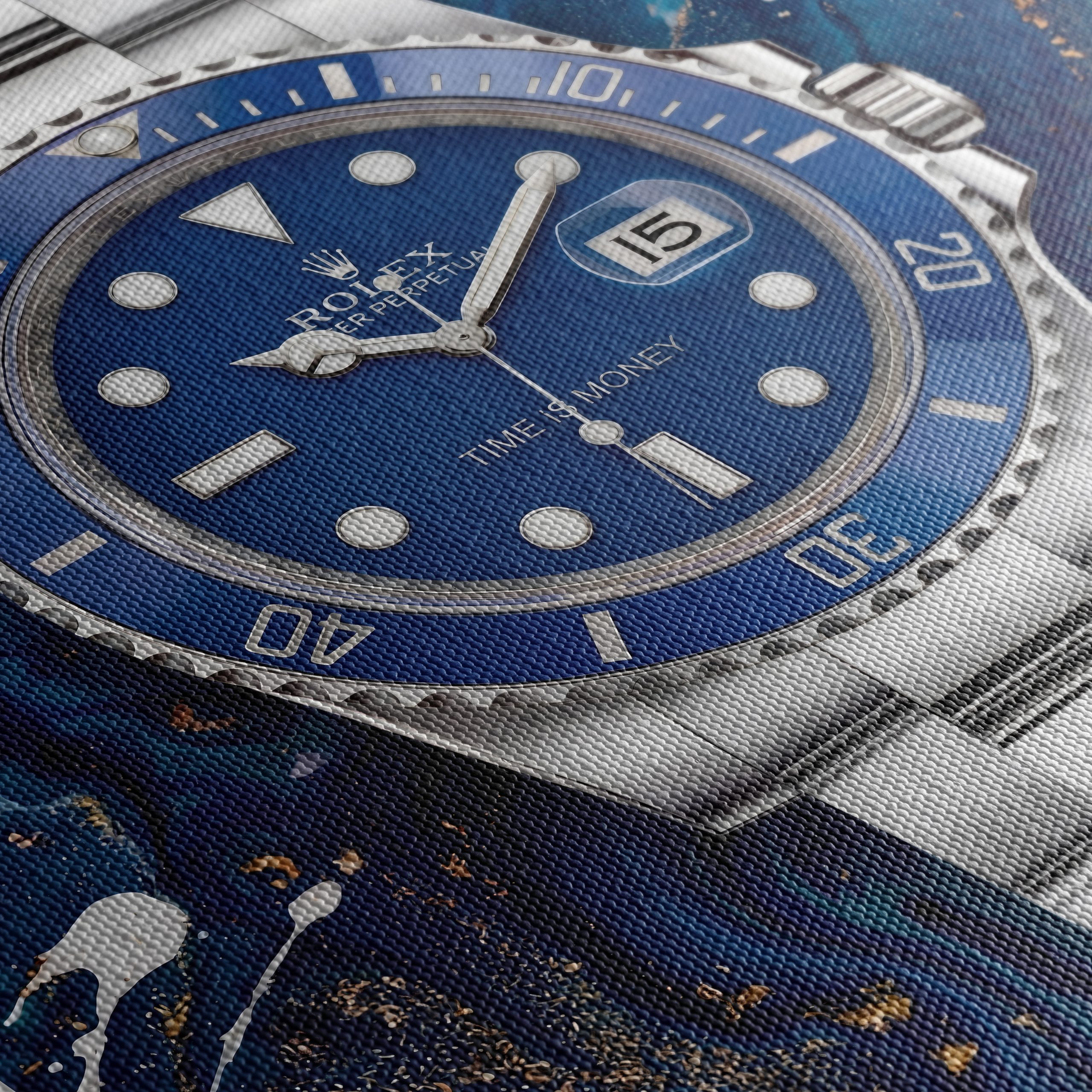Luxury Watch on Abstract Background - Image 5