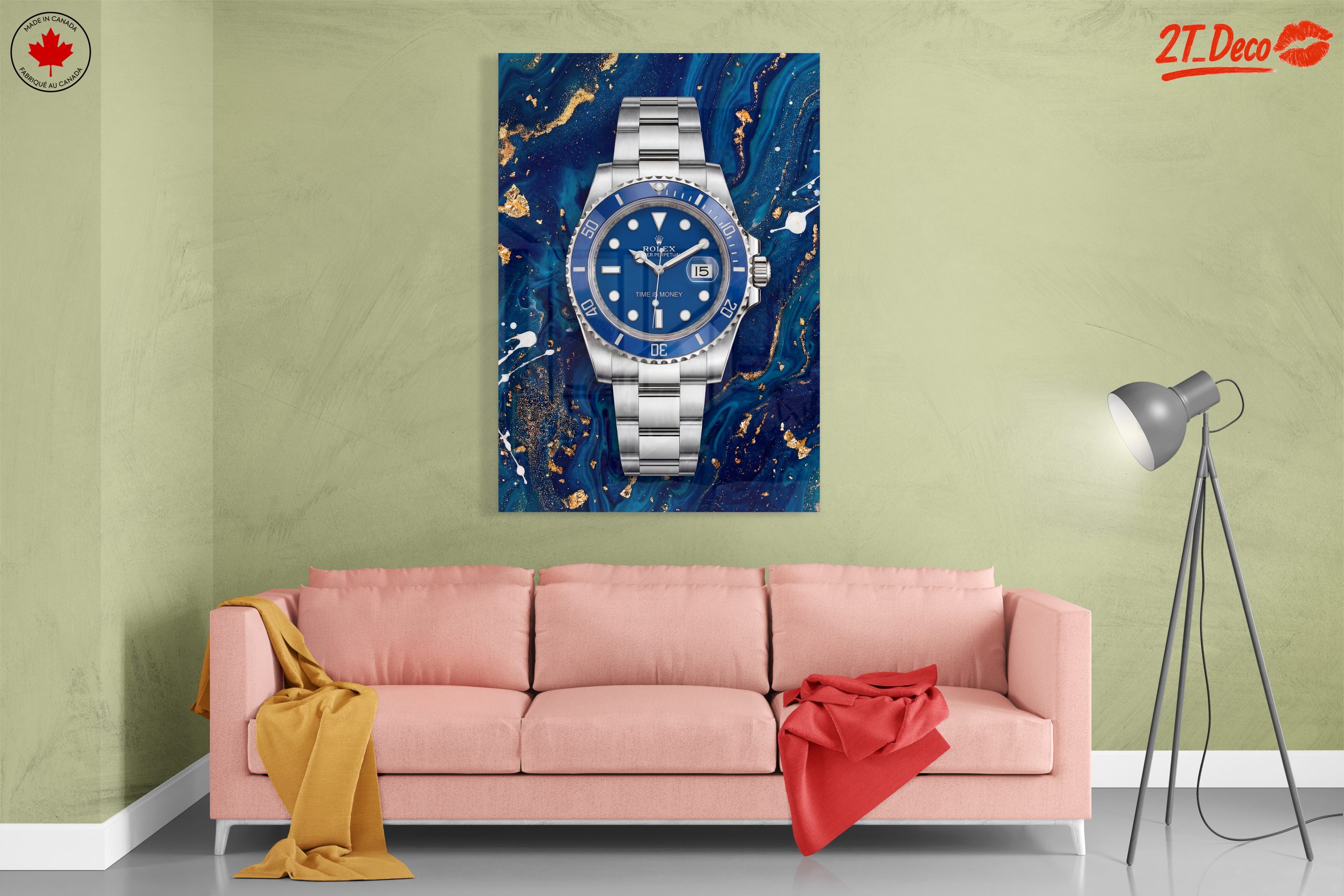 Luxury Watch on Abstract Background - Image 7