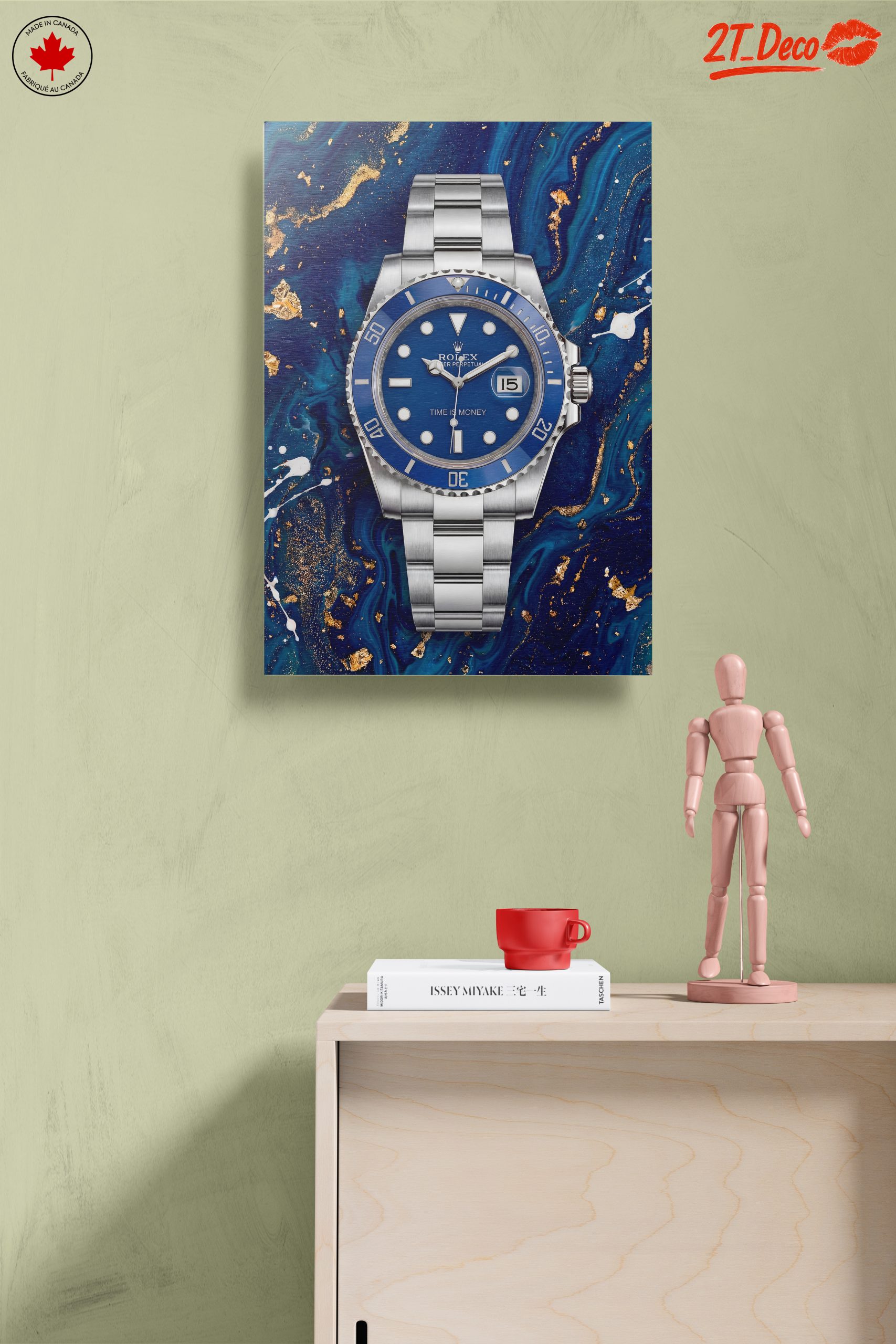 Luxury Watch on Abstract Background - Image 14