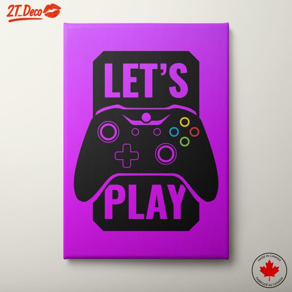 Let's Play Gaming Art for Enthusiasts