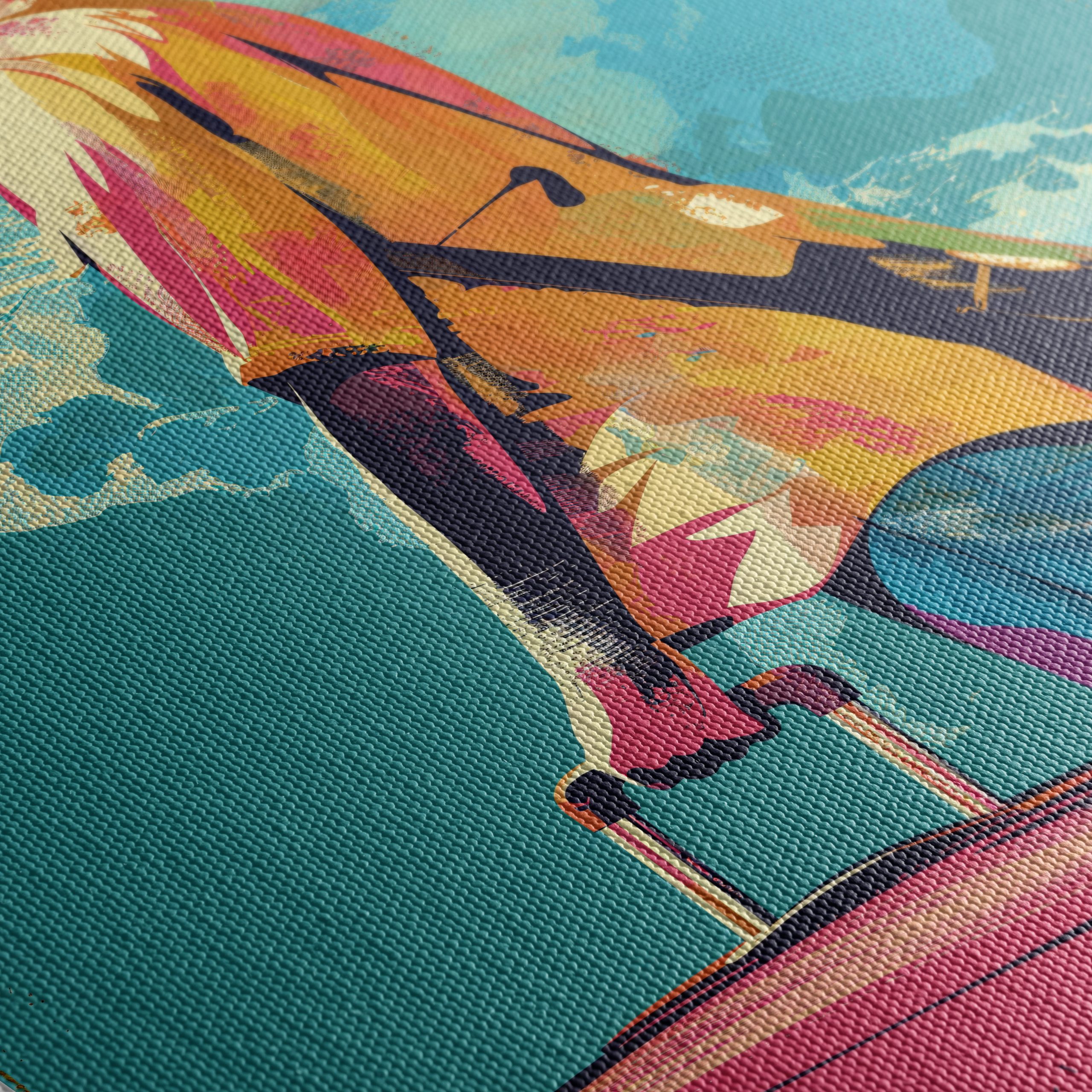 Vibrant Travel Adventure Art - Image 5