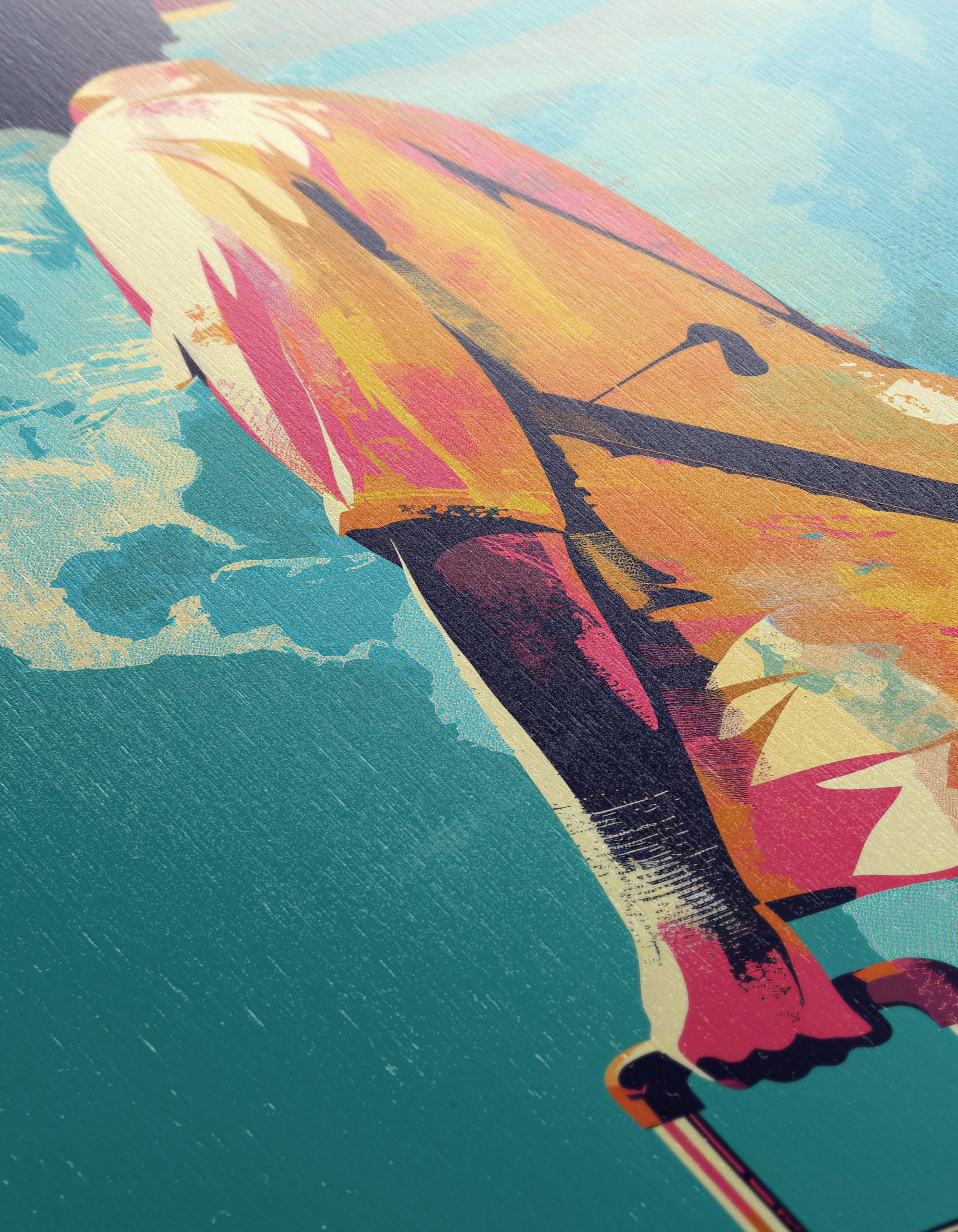 Vibrant Travel Adventure Art - Image 12