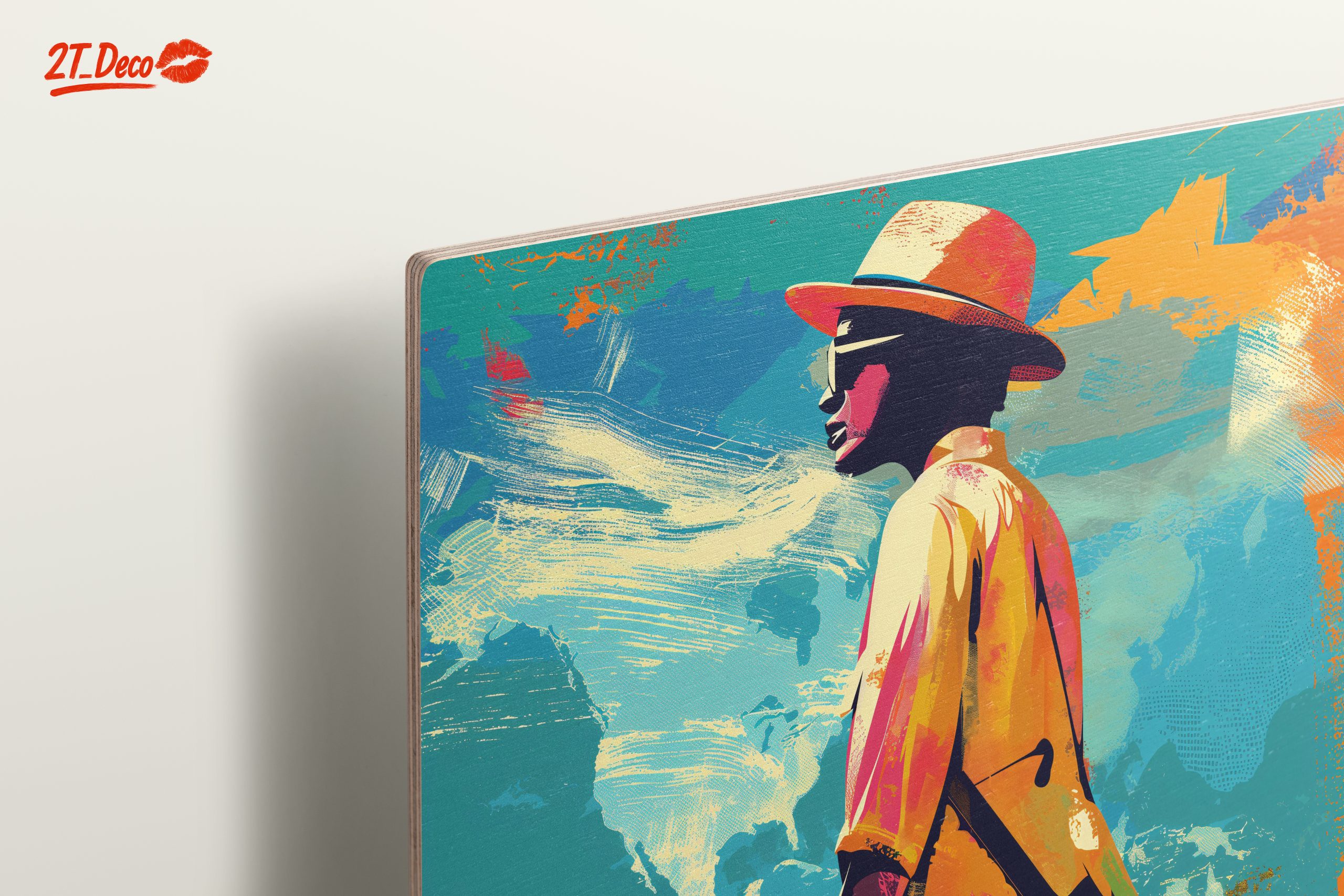 Vibrant Travel Adventure Art - Image 15