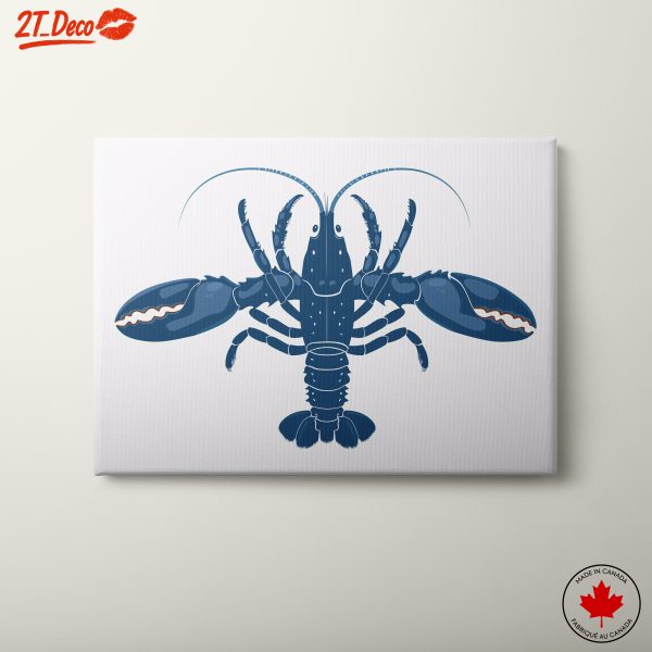 Stylized Lobster Abstract Art
