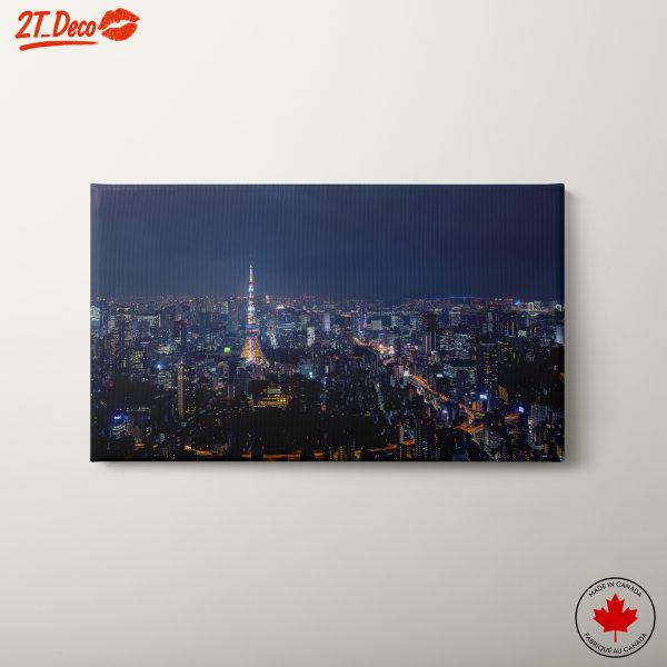 Tokyo Tower Night Skyline