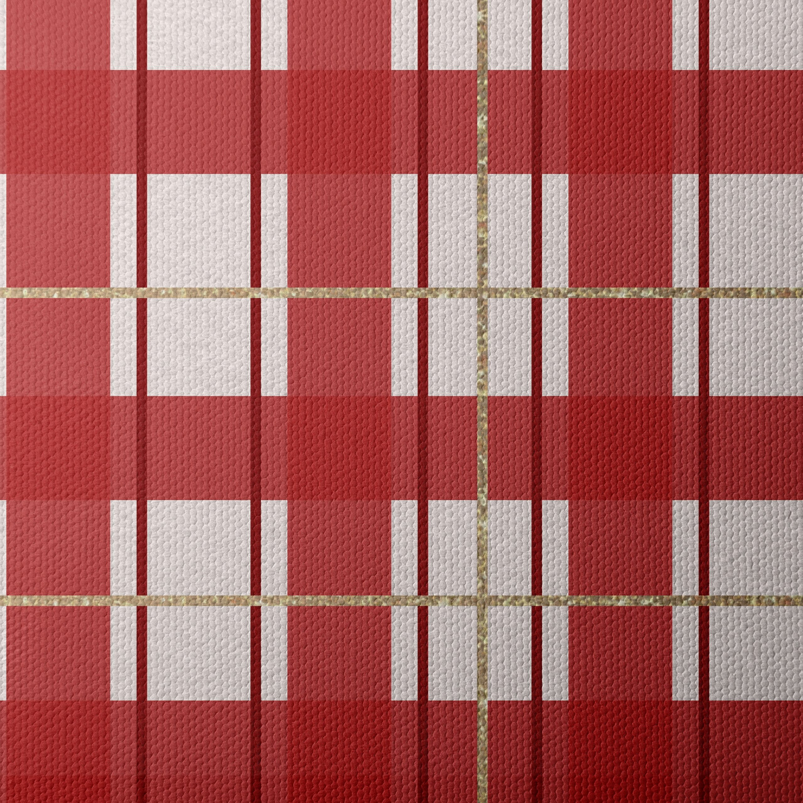 Plaid Pattern Art for Home Decoration - Image 4