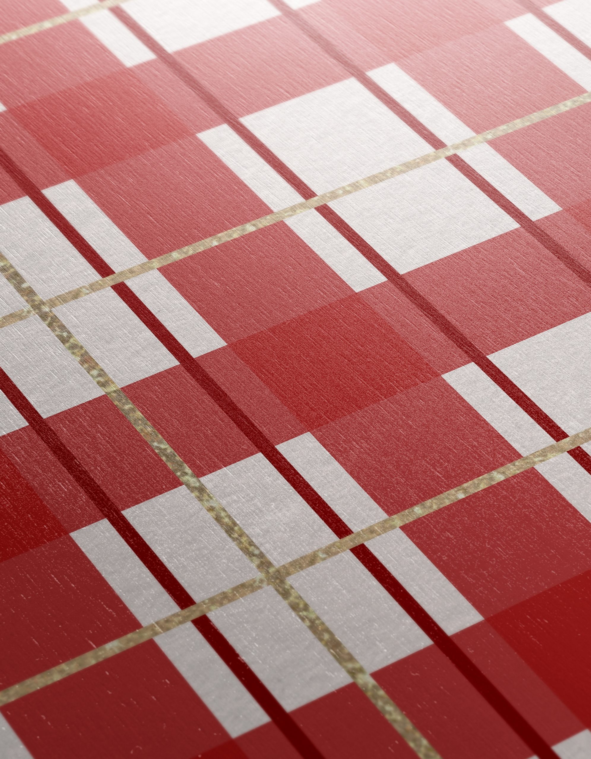 Plaid Pattern Art for Home Decoration - Image 12