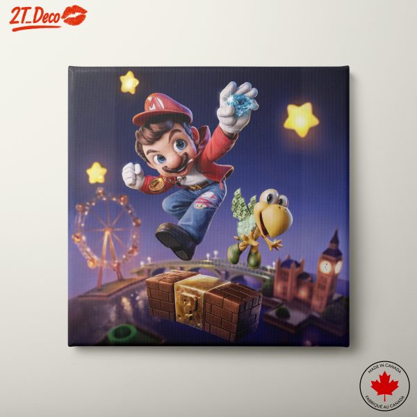 Dynamic Mario and Koopa Artwork