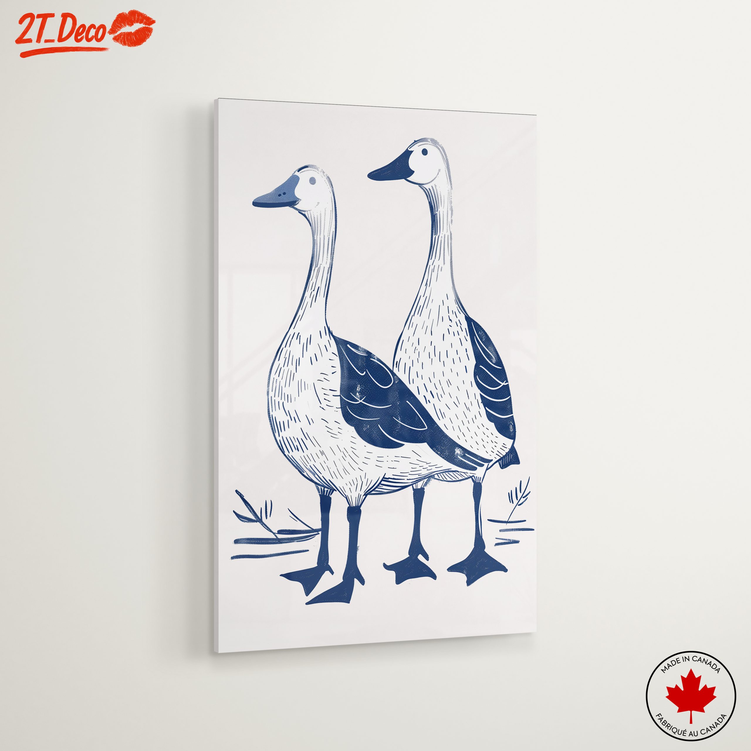 Playful Whimsical Ducks Art - Image 6