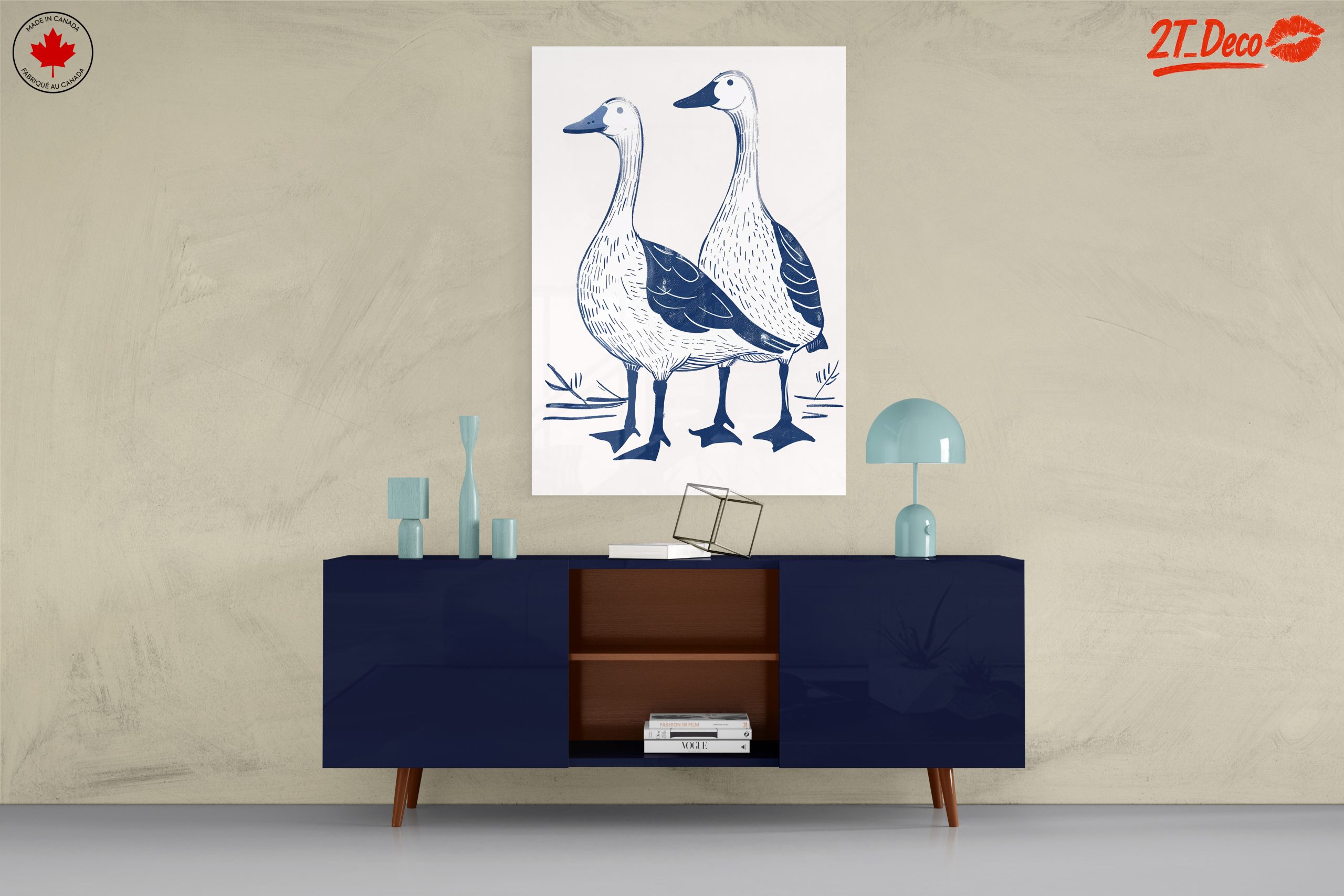Playful Whimsical Ducks Art - Image 8