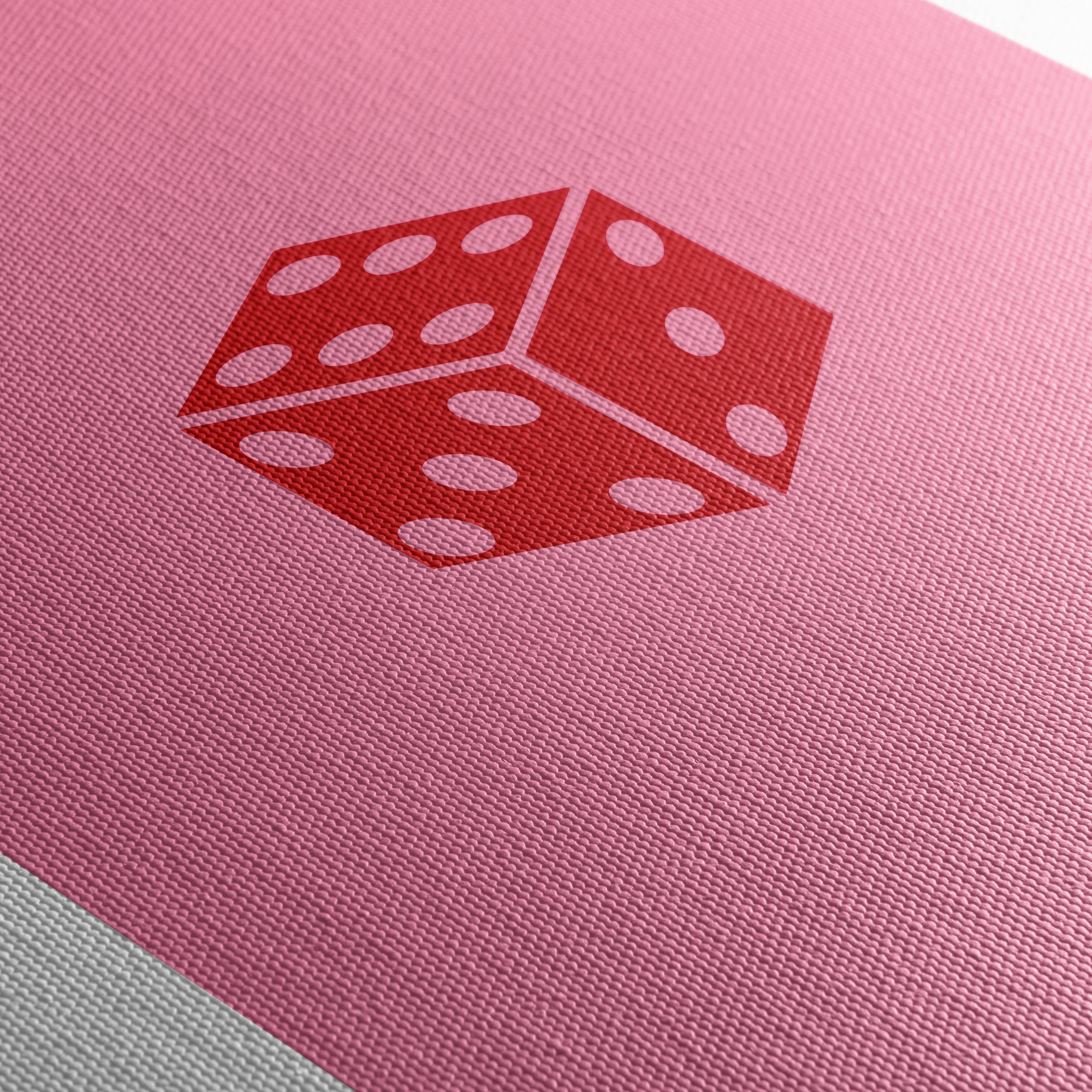 Playful Card Artwork Featuring Dice - Image 5