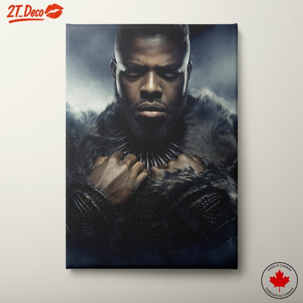 Bold Black Panther Portrait Art