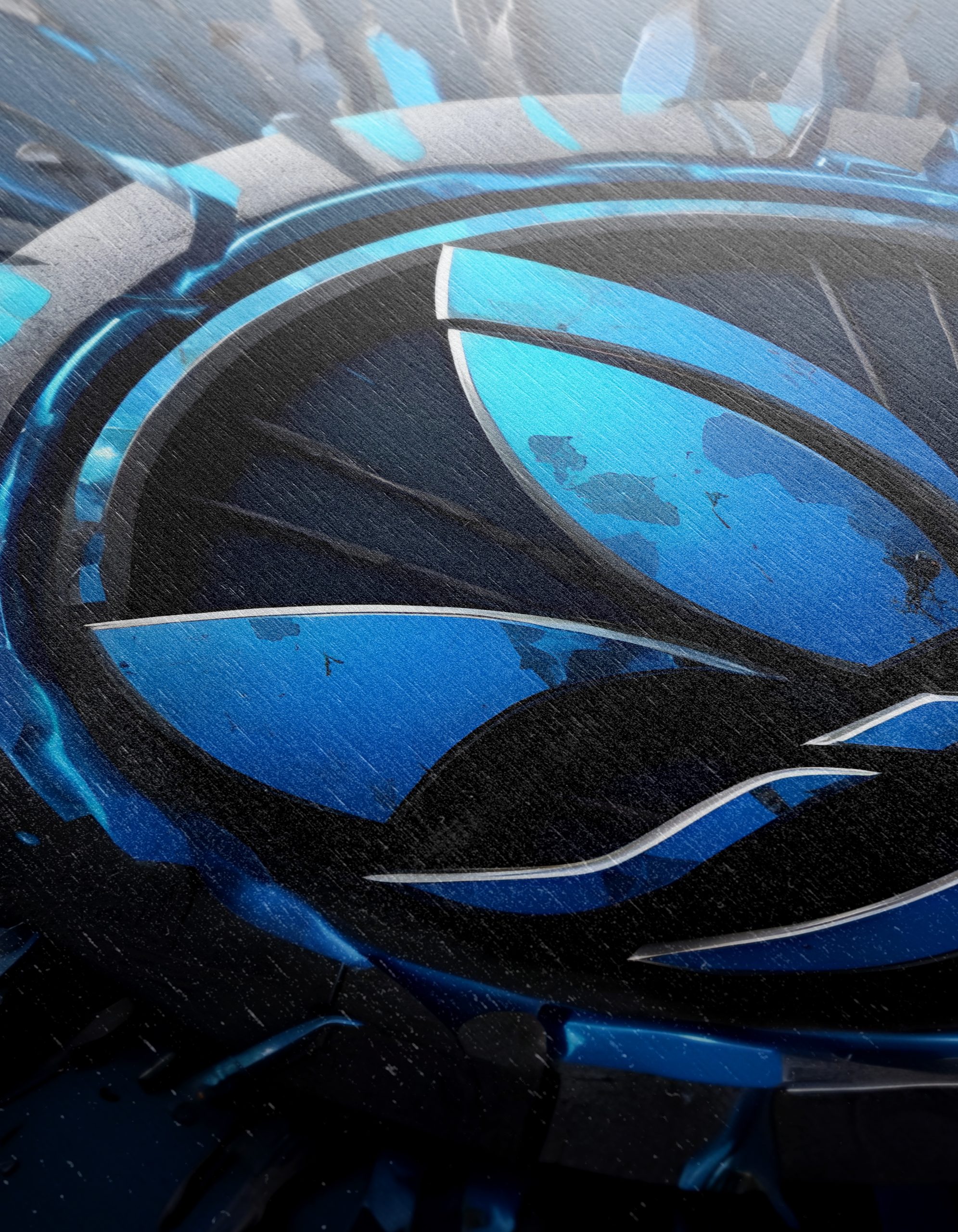 Adidas Logo Design in Blue - Image 12