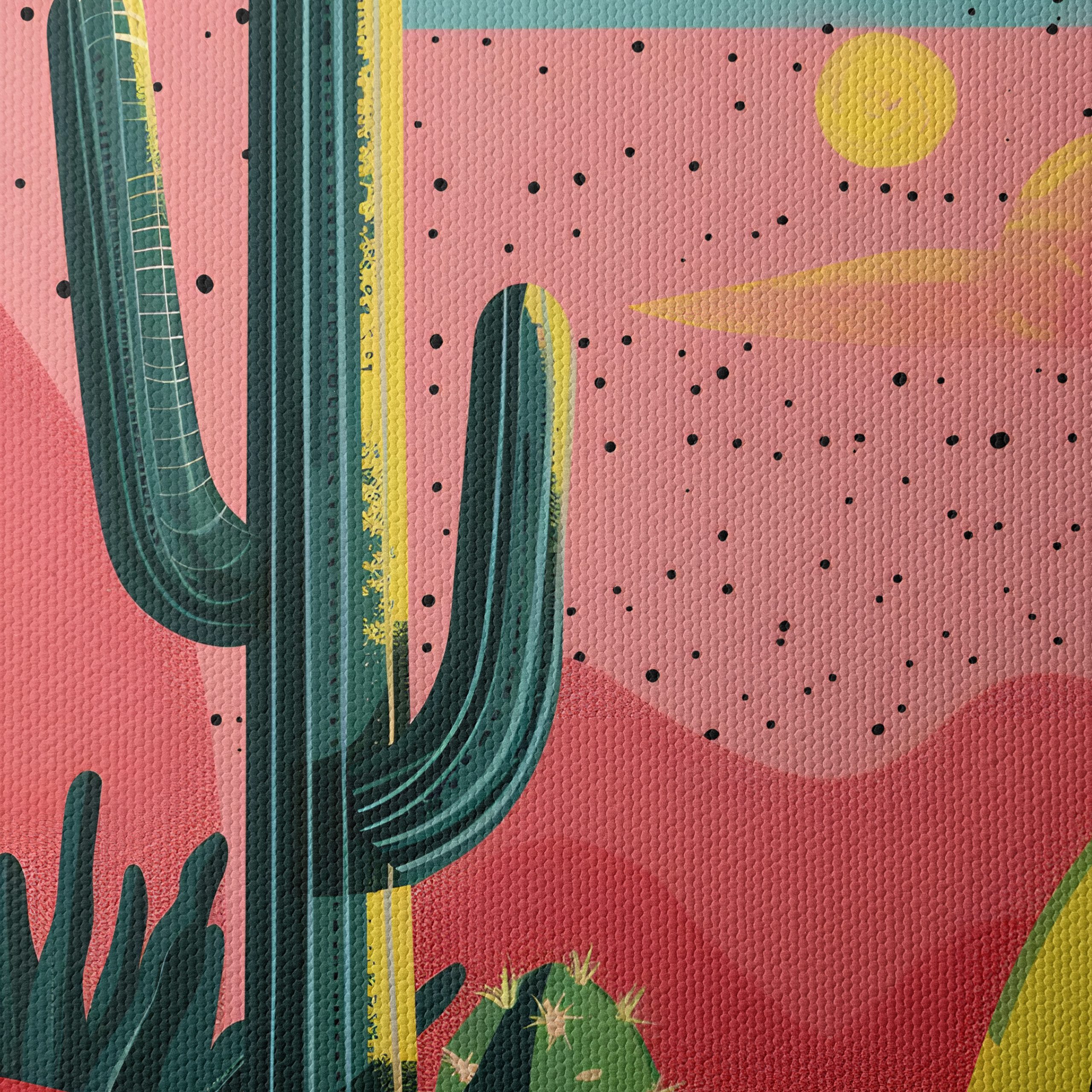 Stylized Desert Landscape with Cacti - Image 4