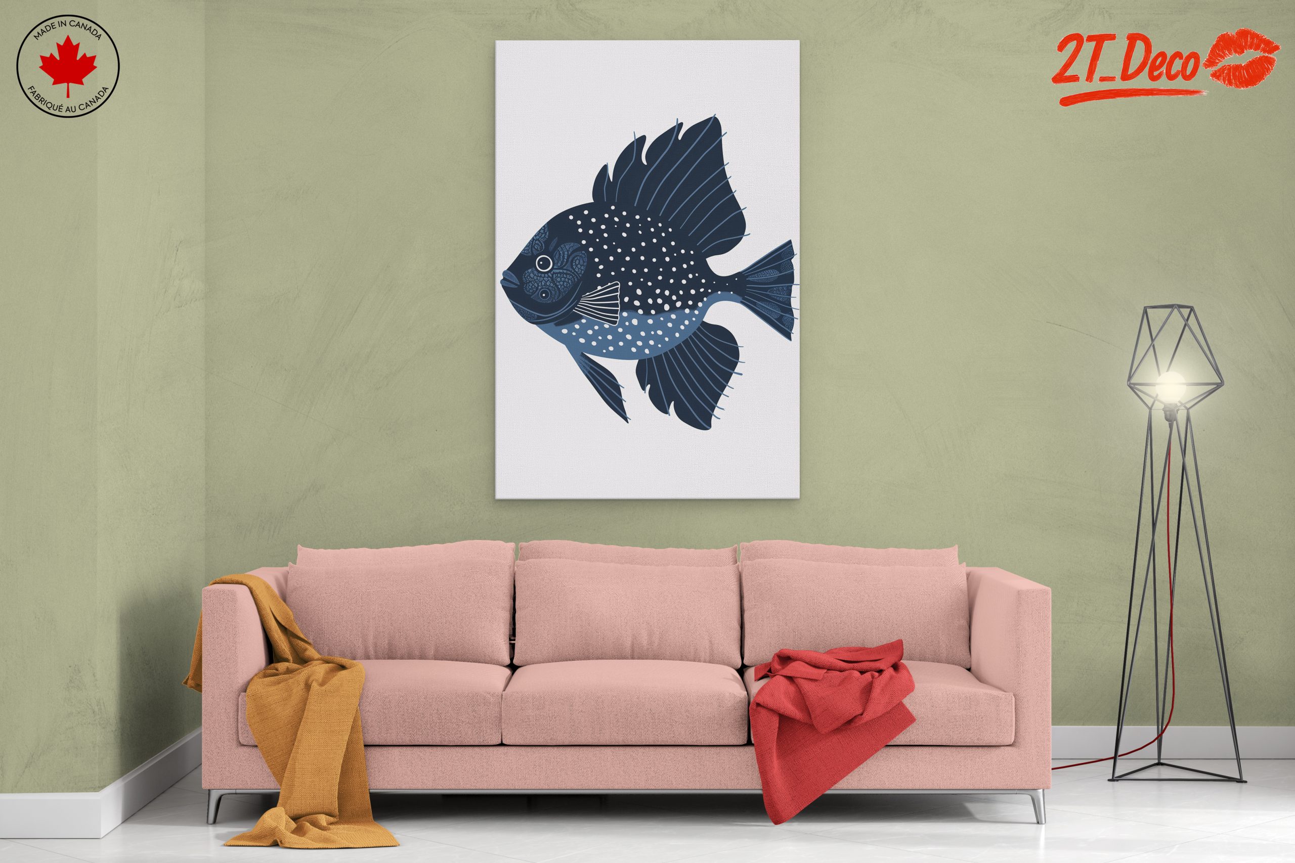 Stylized Aquatic Animal Art 2 - Image 2