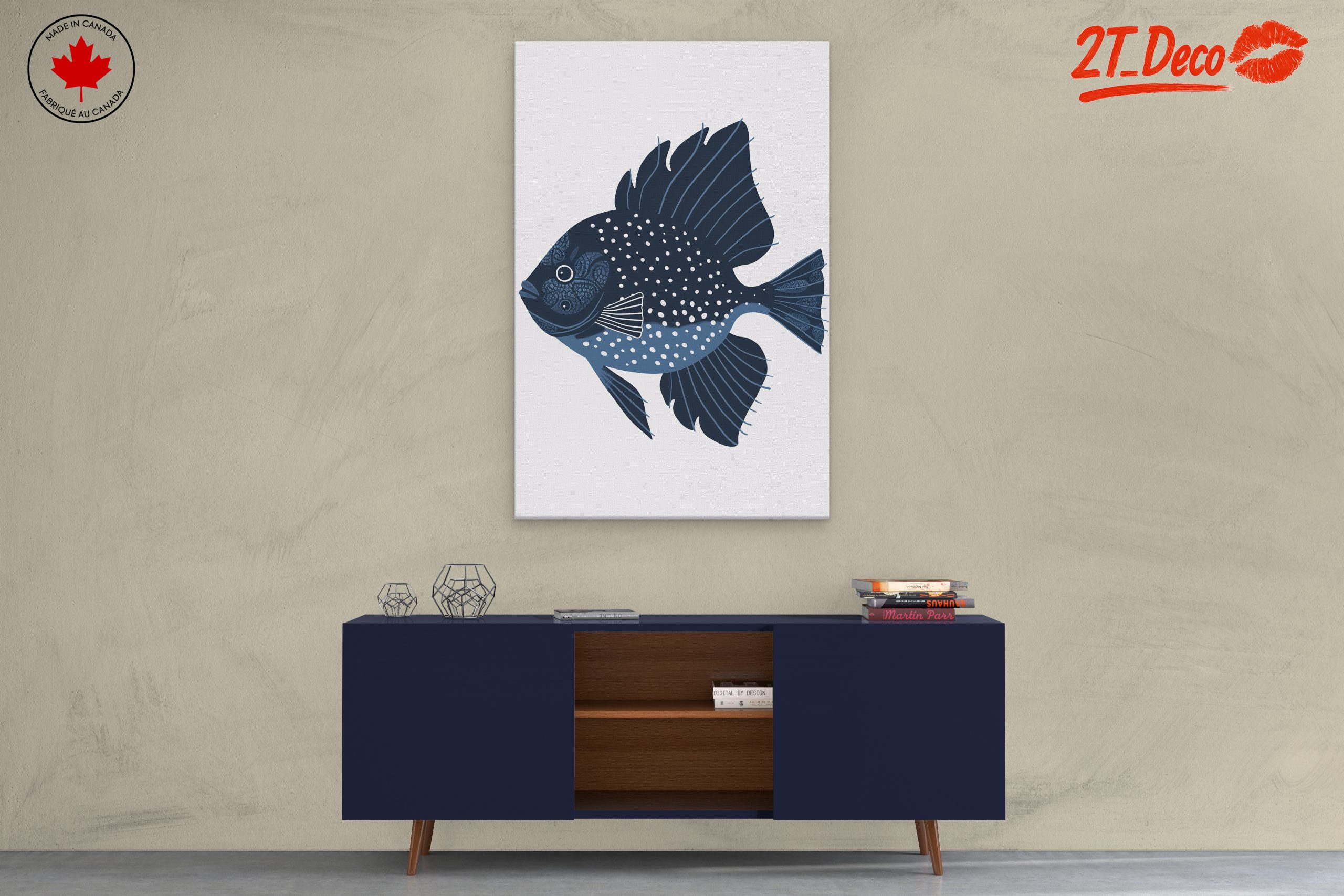Stylized Aquatic Animal Art 2 - Image 3