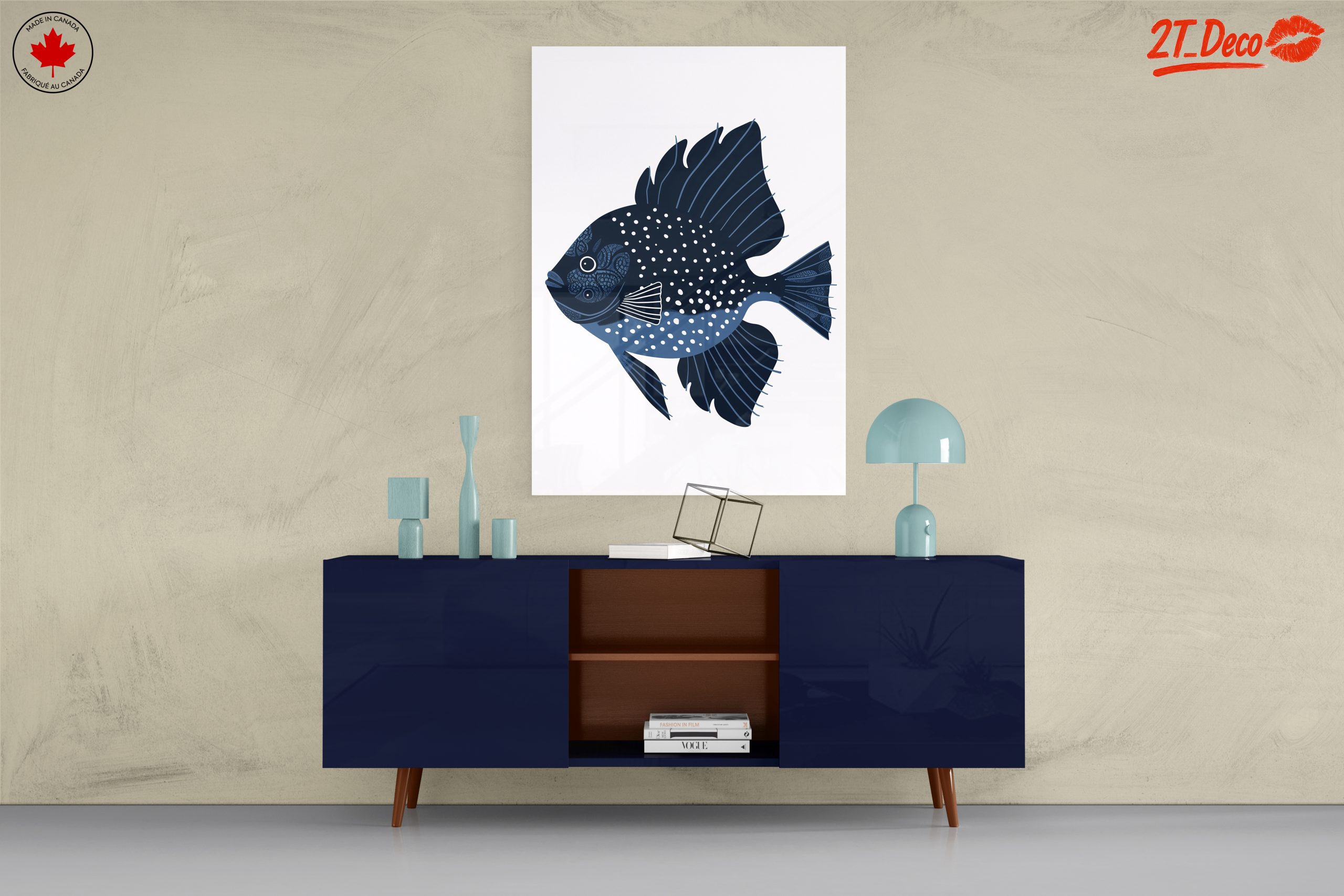 Stylized Aquatic Animal Art 2 - Image 8