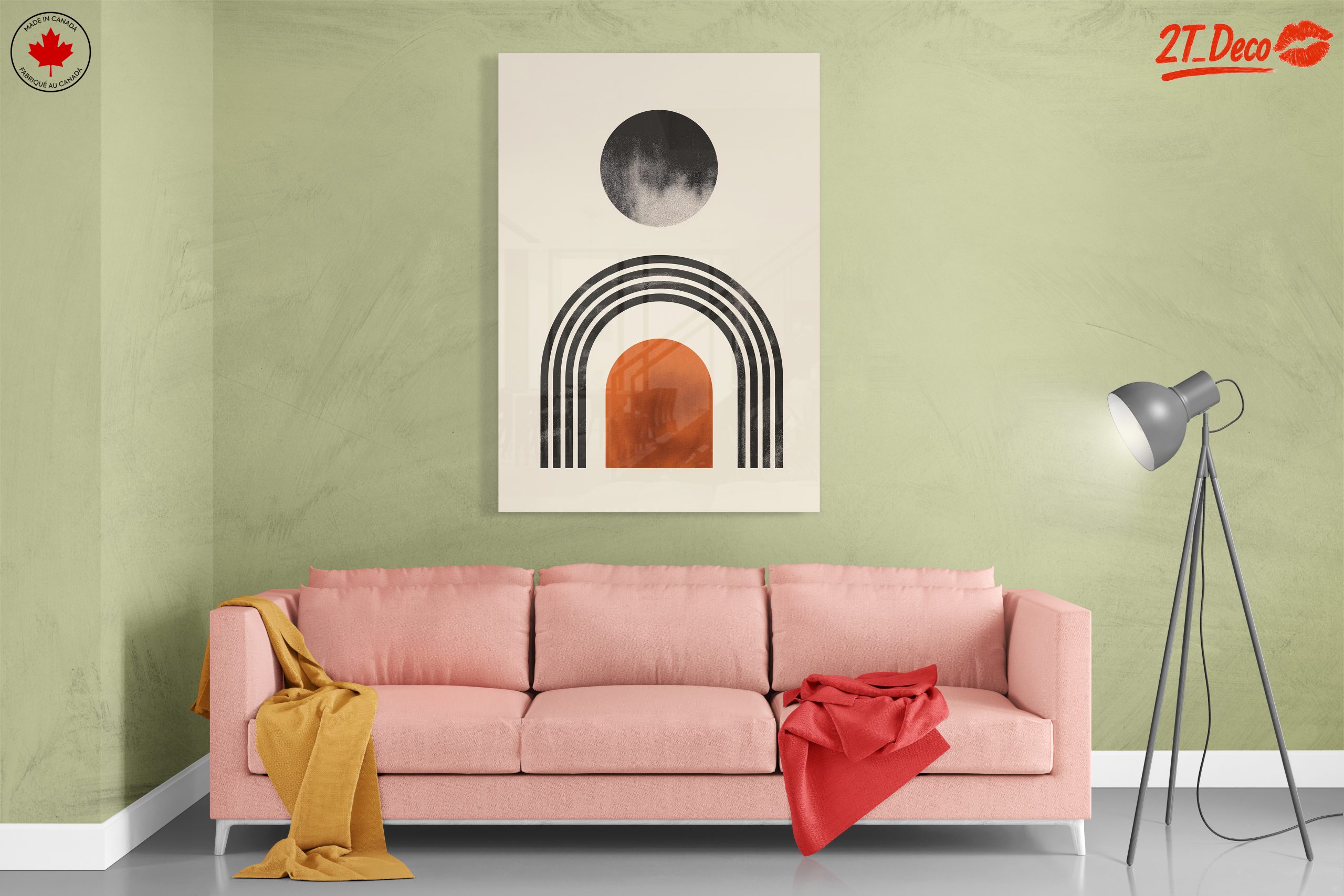 Modern Abstract Geometric Art 4 - Image 7