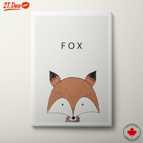 Adorable Fox Illustration Art