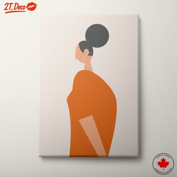 Stylish Contemporary Figure Artwork