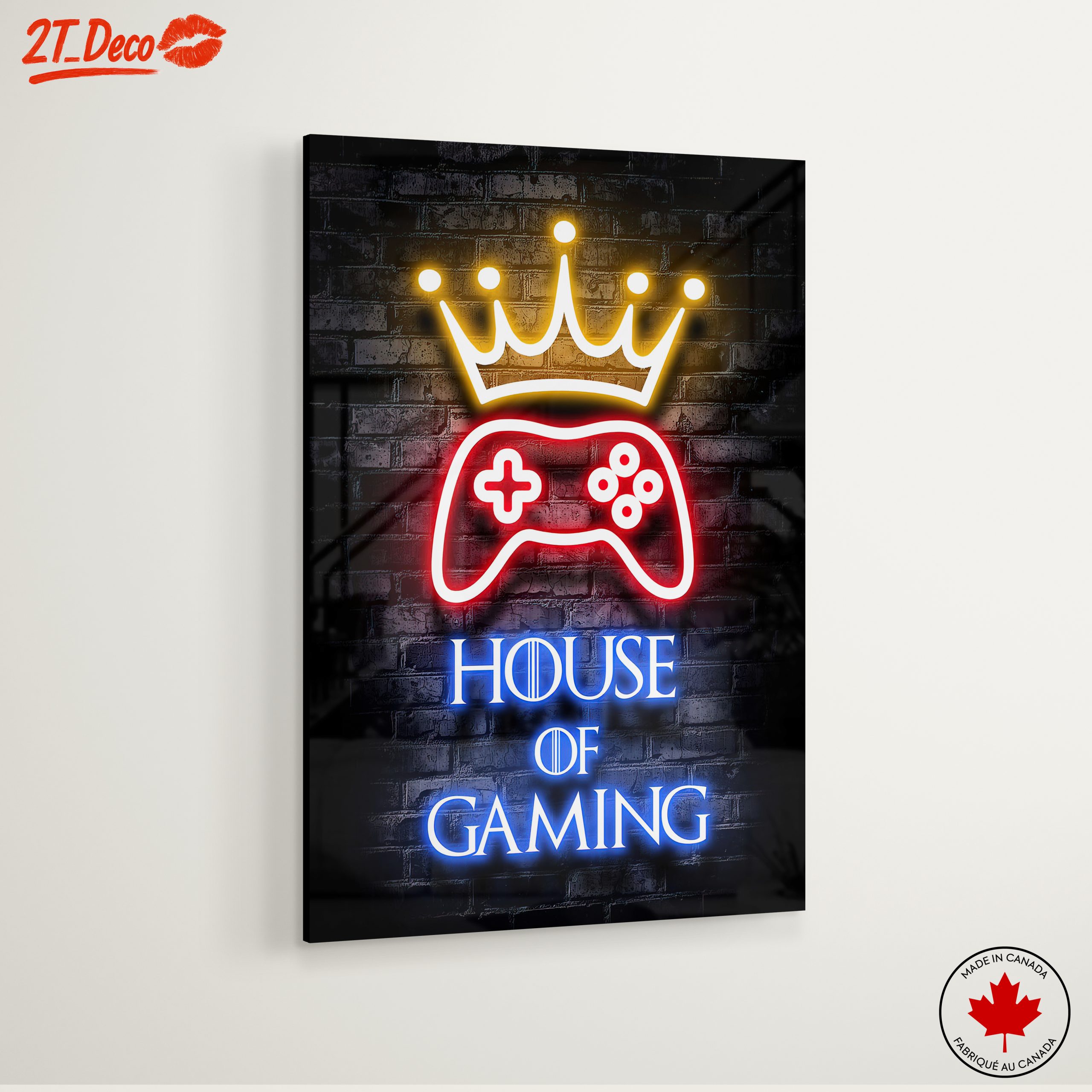 House of Gaming Neon Art - Image 6