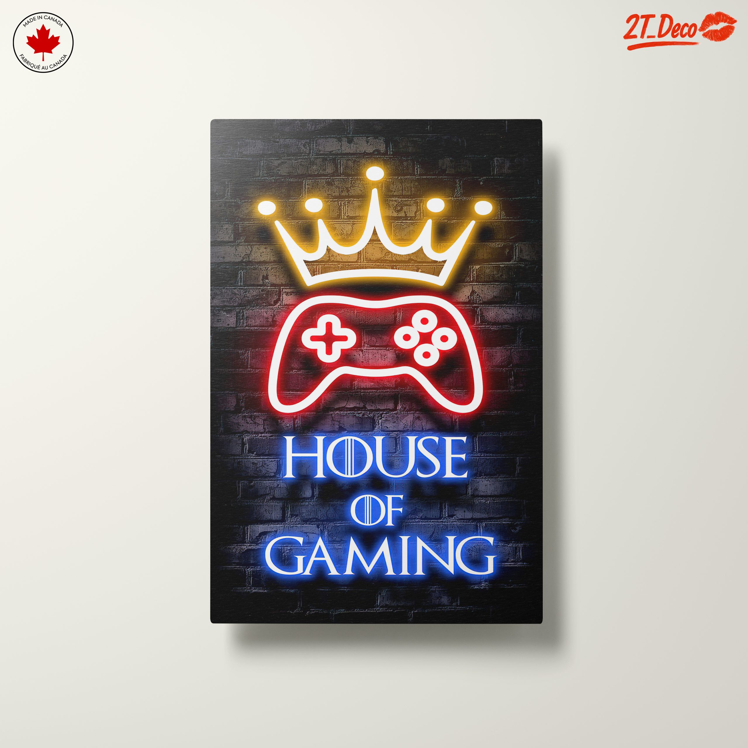House of Gaming Neon Art - Image 10