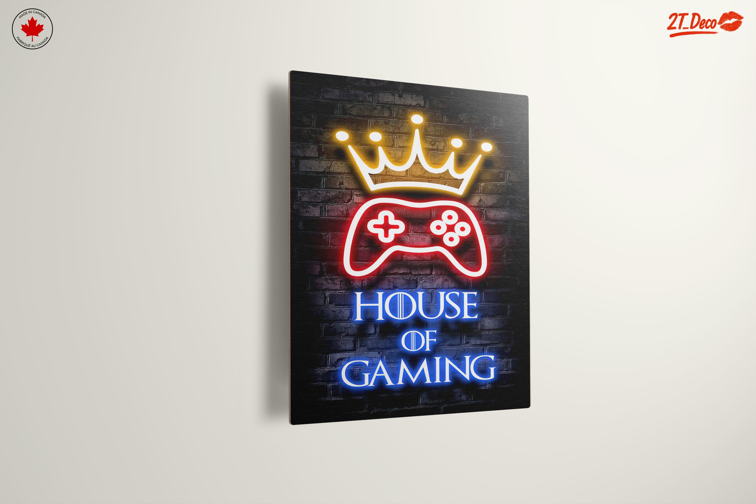 House of Gaming Neon Art - Image 13