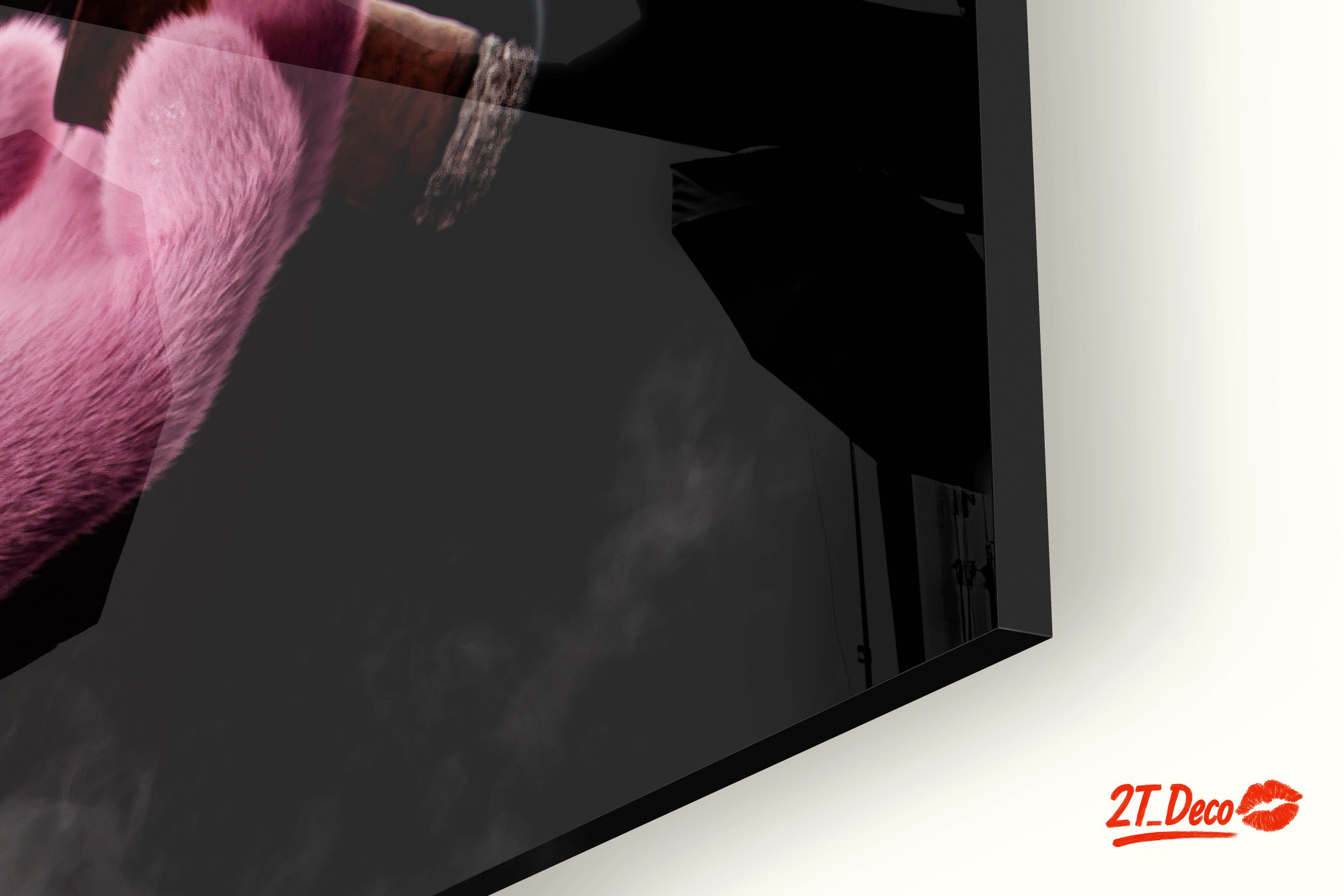 Stylized Pink Panther Character Illustration - Image 9