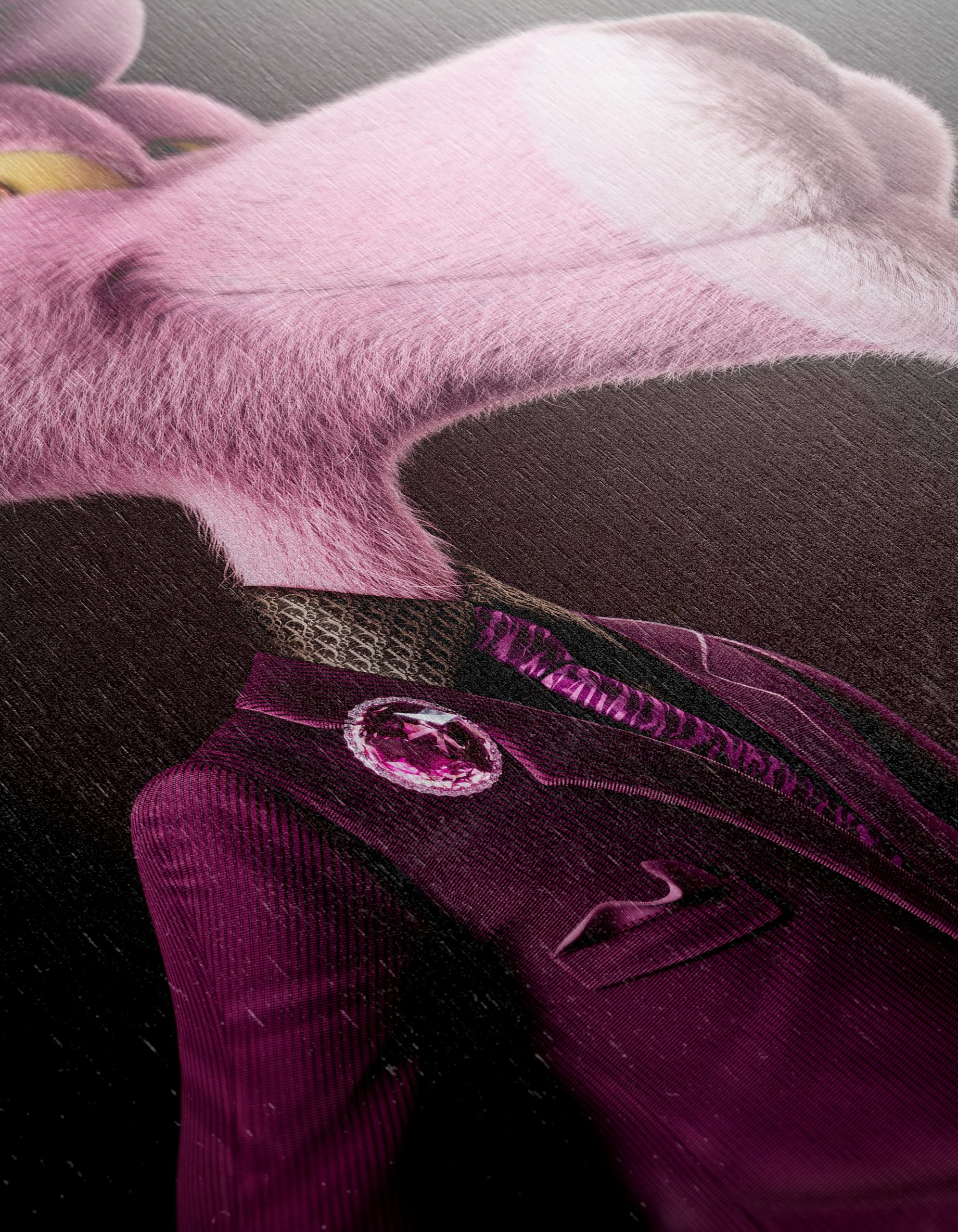 Stylized Pink Panther Character Illustration - Image 12