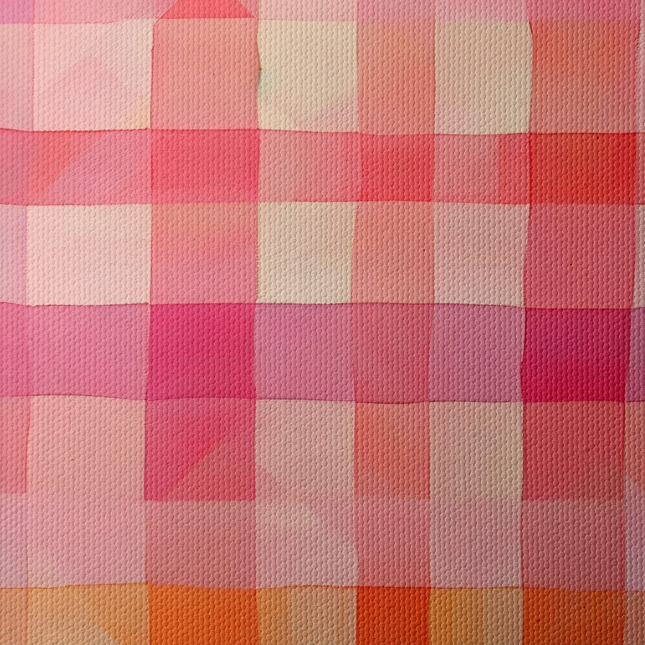 Soft Pink Abstract Pattern Art - Image 4