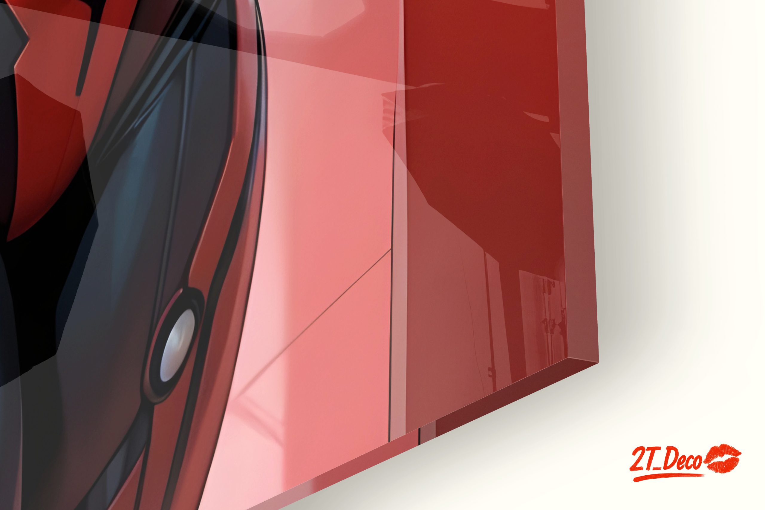 Futuristic Anime Character in Red Armor 2 - Image 9