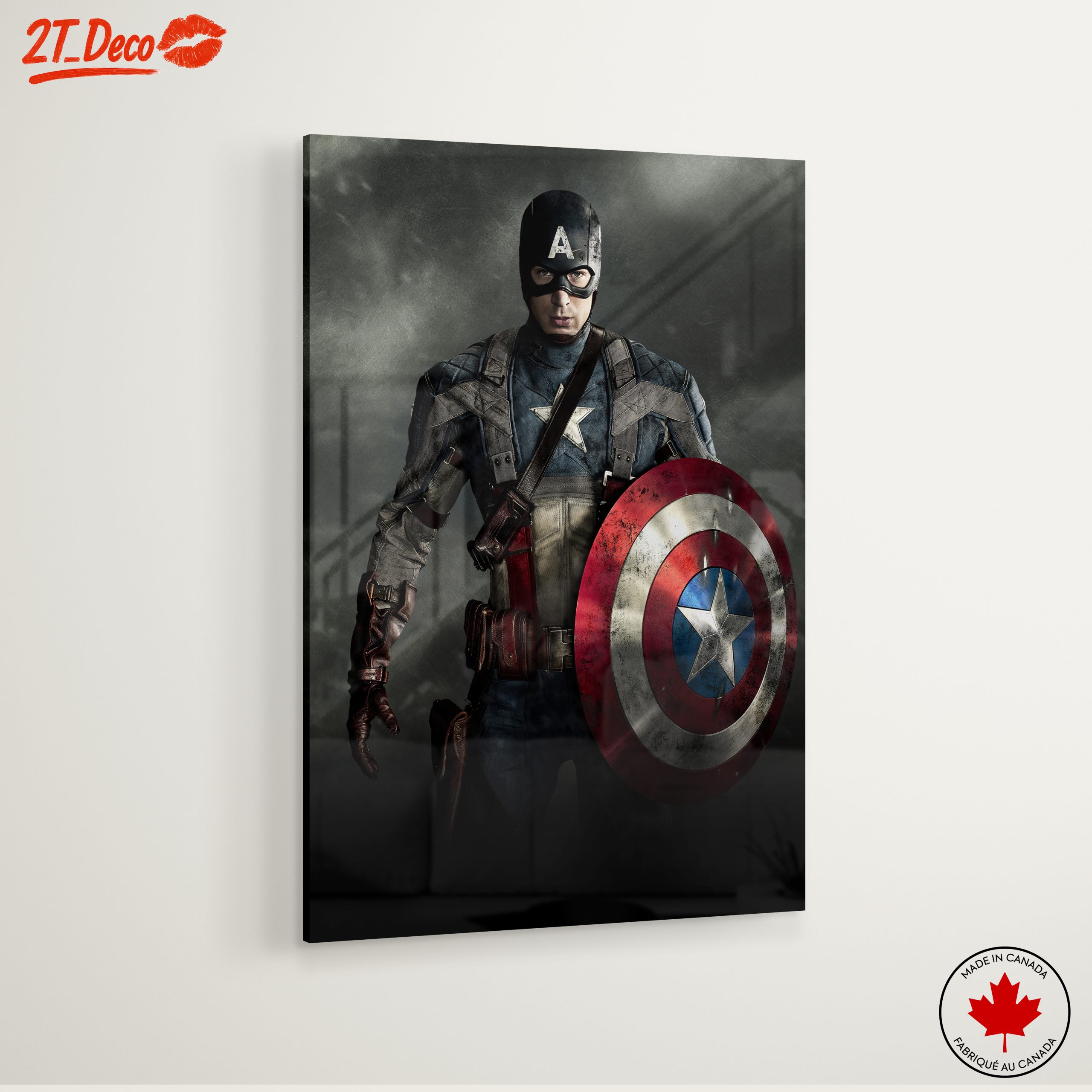 Captain America Wall Art Featuring Marvel Character - Image 6