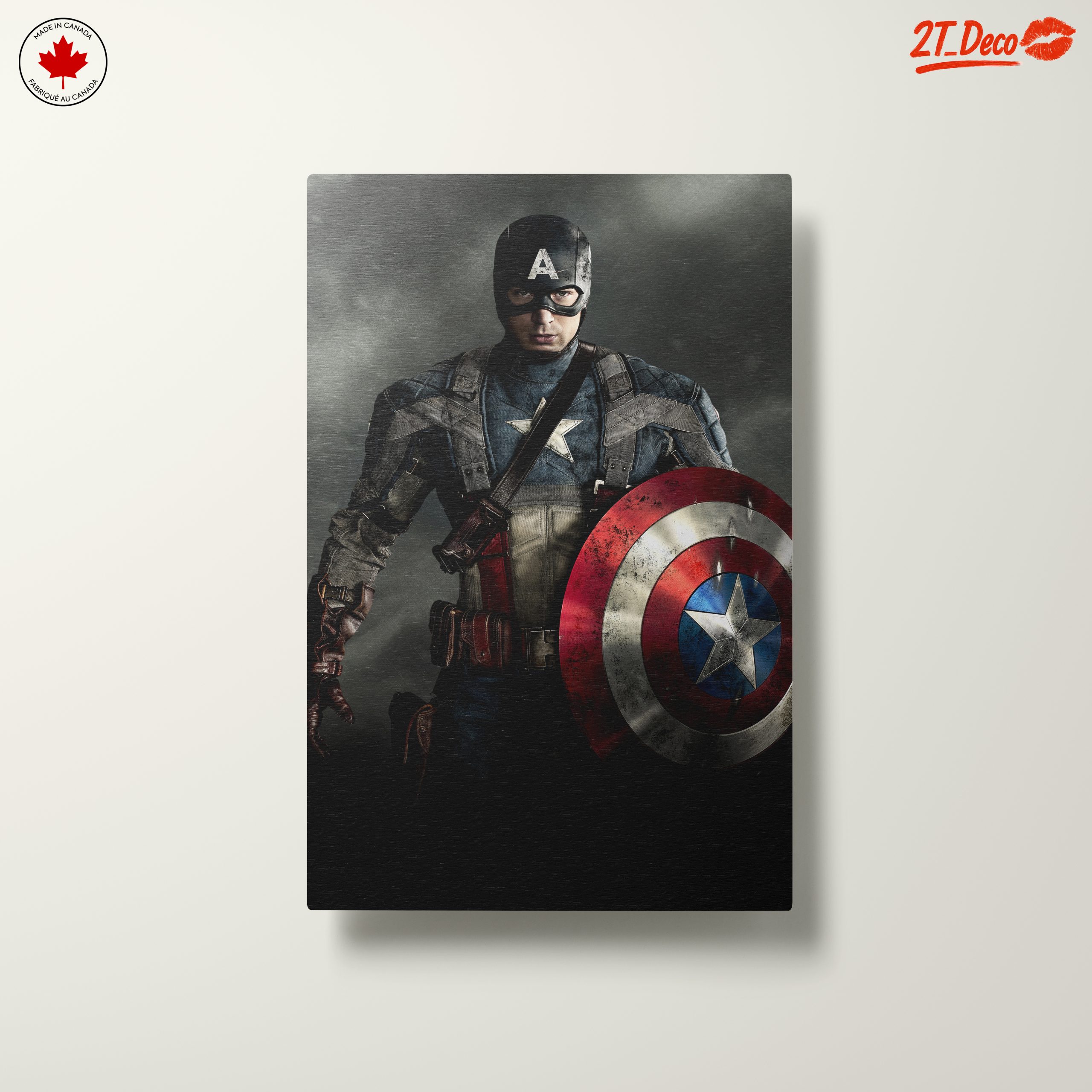 Captain America Wall Art Featuring Marvel Character - Image 10