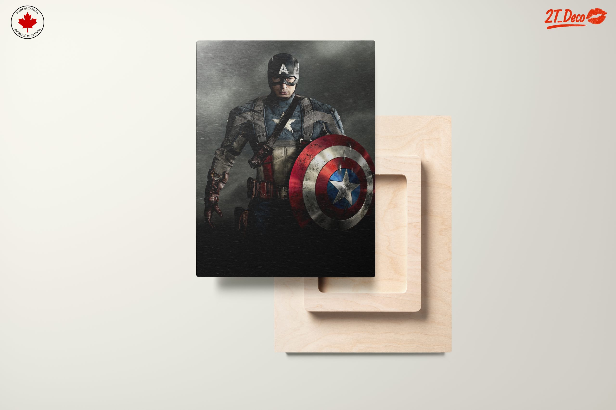 Captain America Wall Art Featuring Marvel Character - Image 11