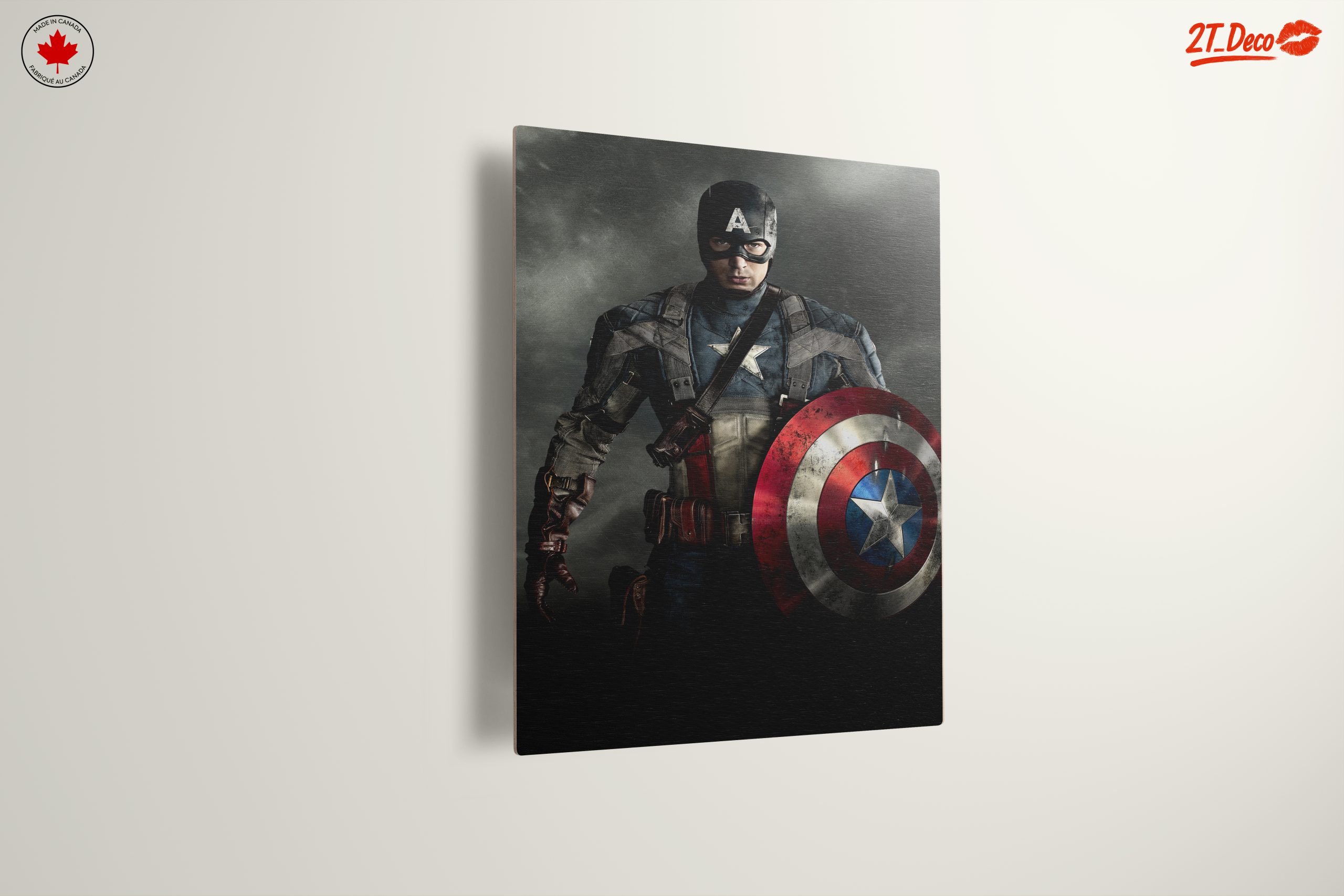 Captain America Wall Art Featuring Marvel Character - Image 13