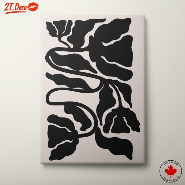 Stylized Floral Abstract Art