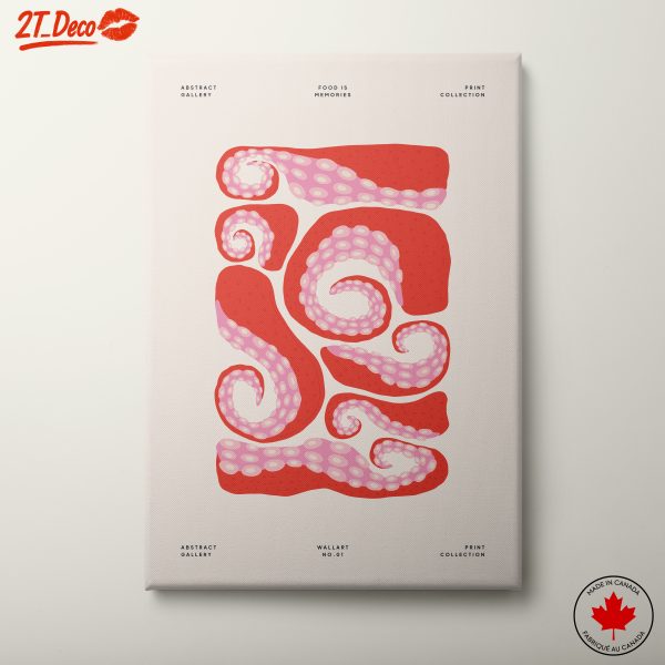 Abstract Food Art Featuring Creative Swirls