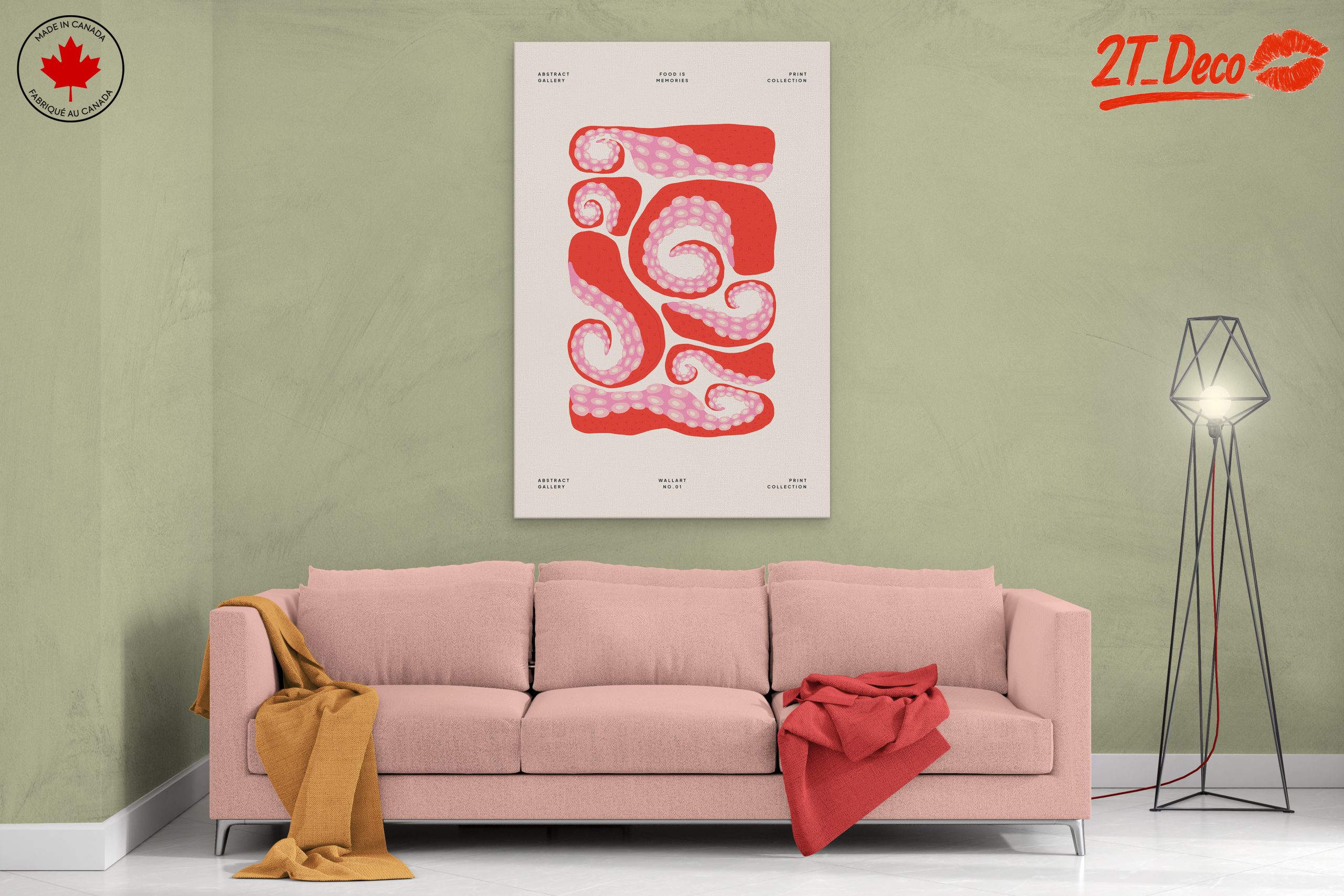 Abstract Food Art Featuring Creative Swirls - Image 2
