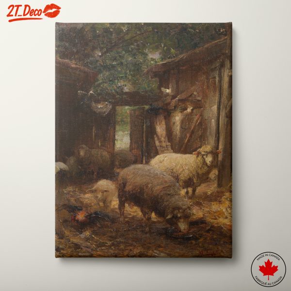 Rural Scene With Various Animals