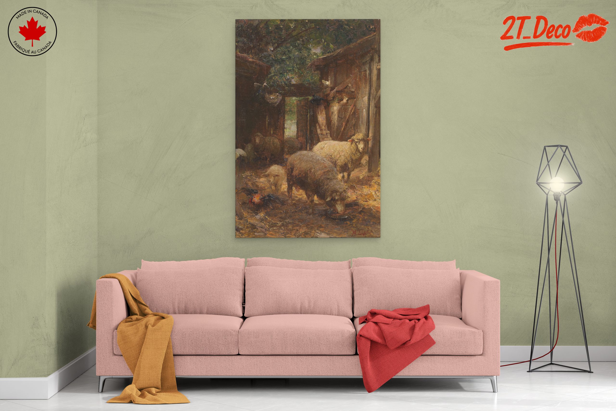 Rural Scene With Various Animals - Image 2