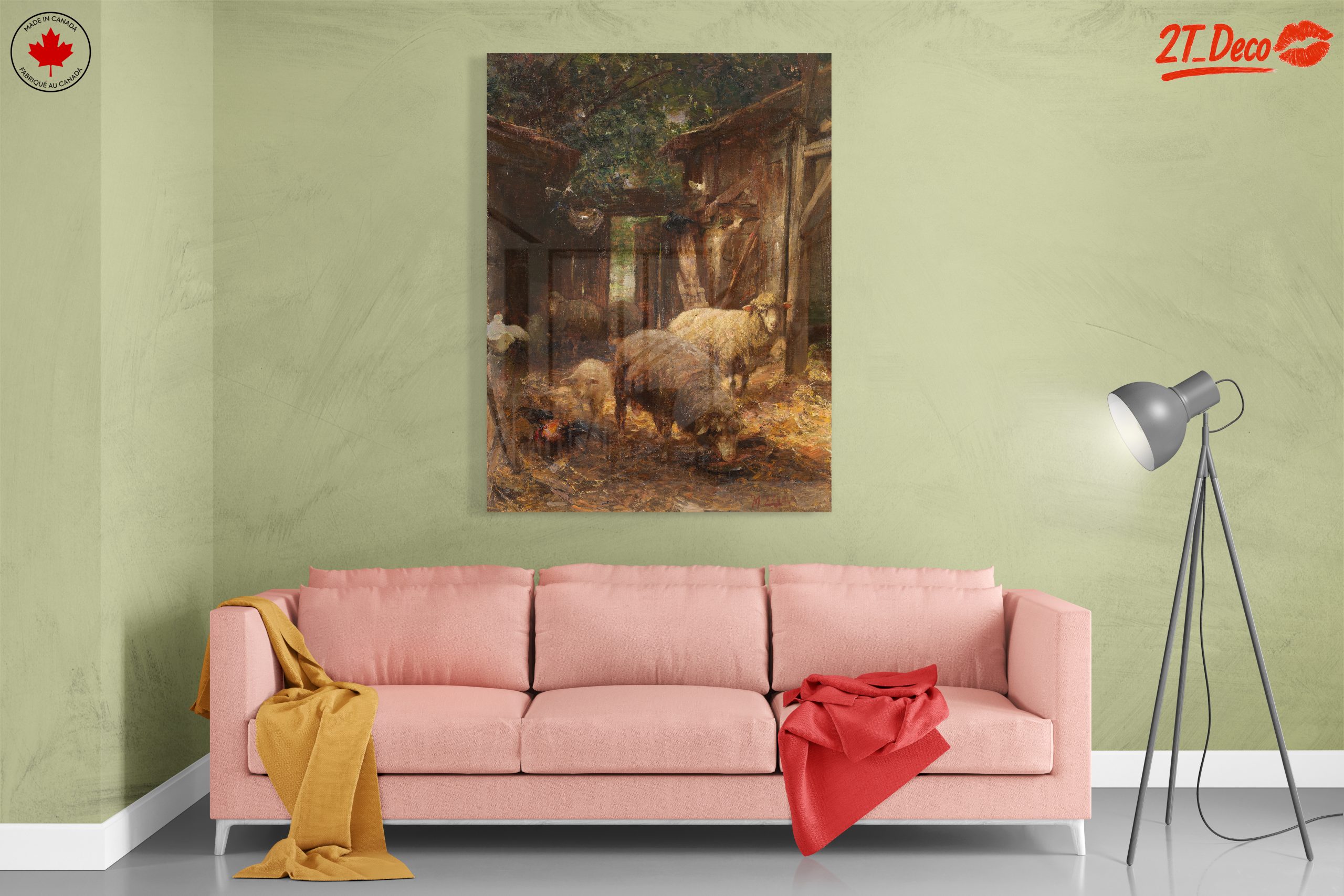 Rural Scene With Various Animals - Image 7