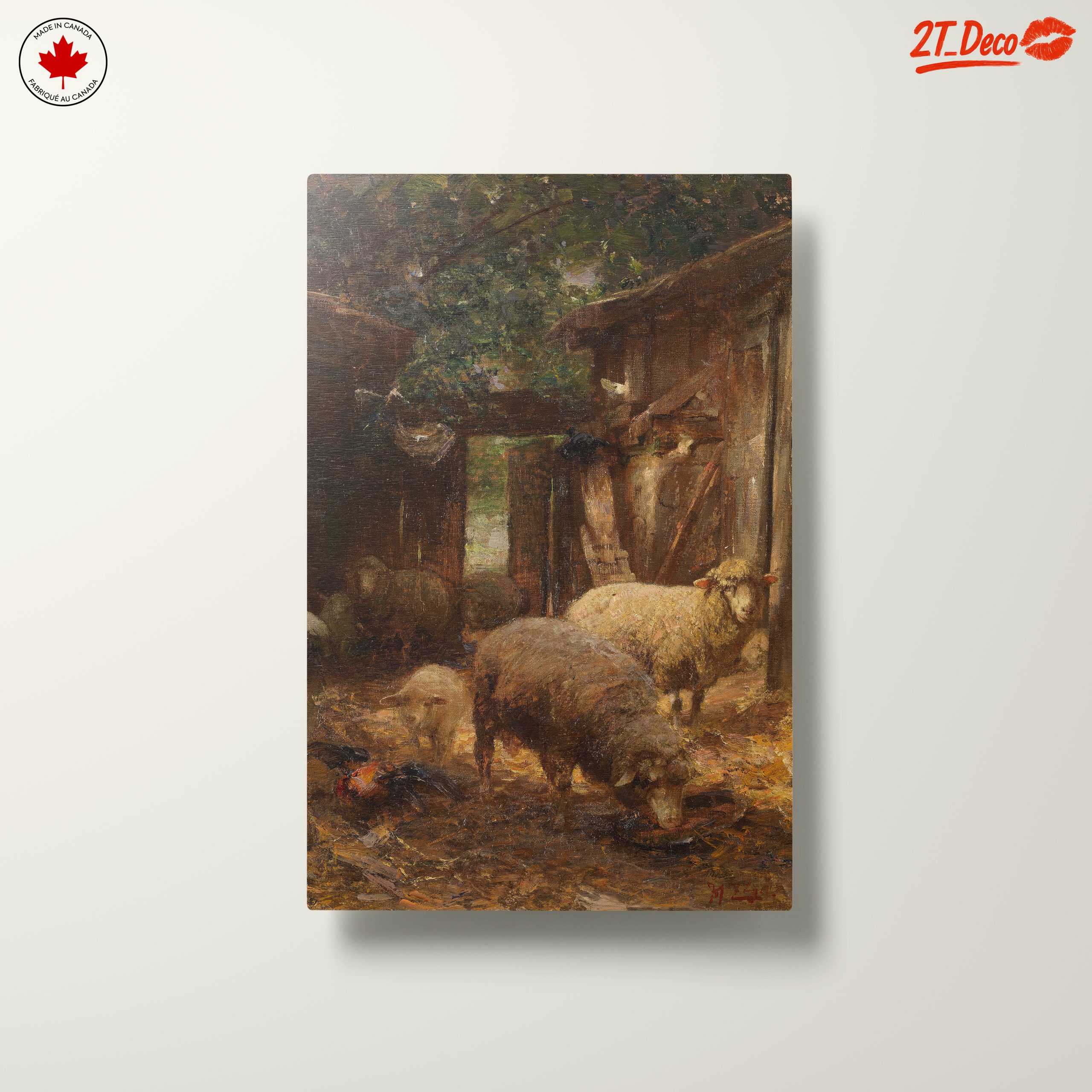 Rural Scene With Various Animals - Image 10