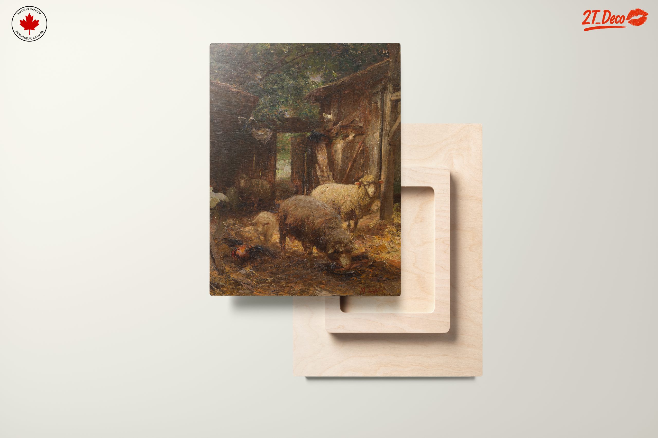 Rural Scene With Various Animals - Image 11