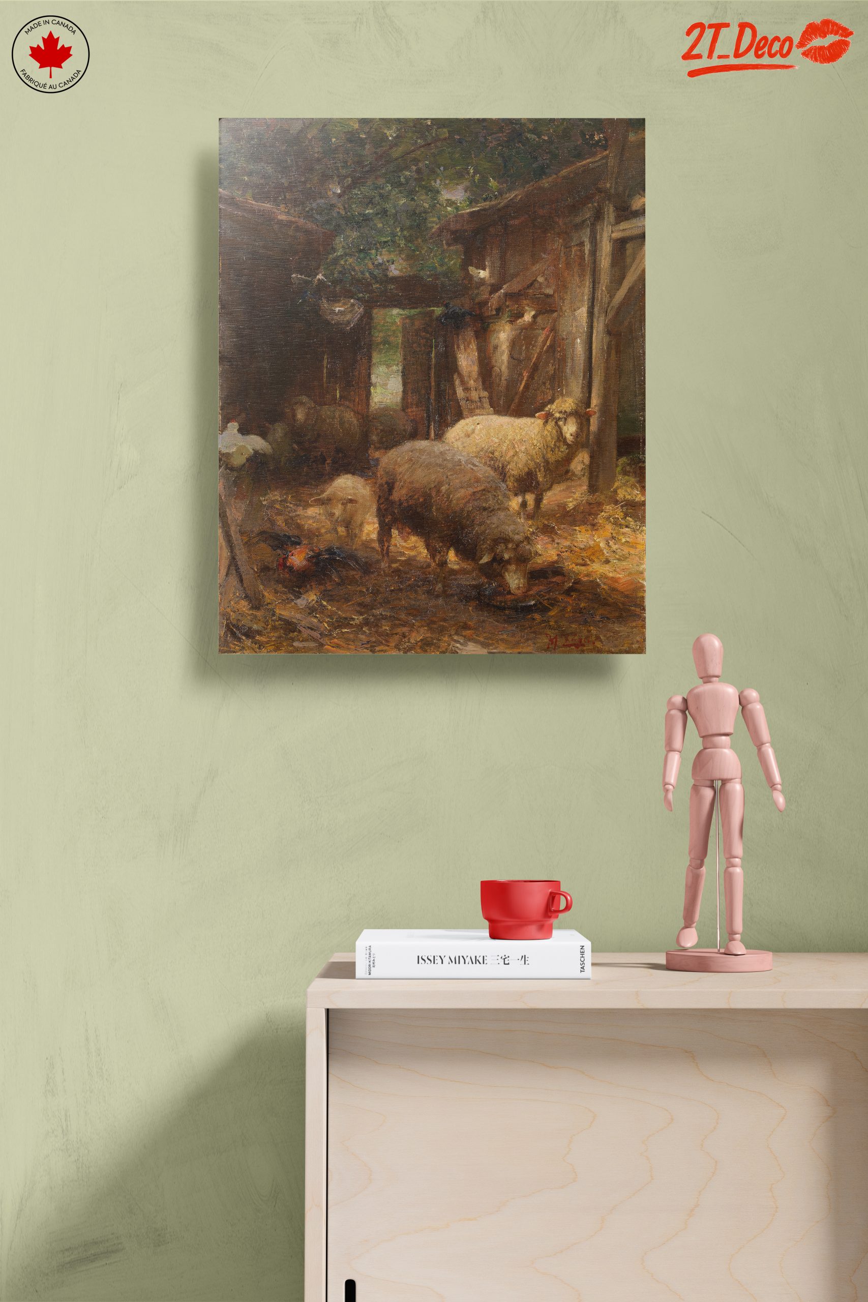 Rural Scene With Various Animals - Image 14