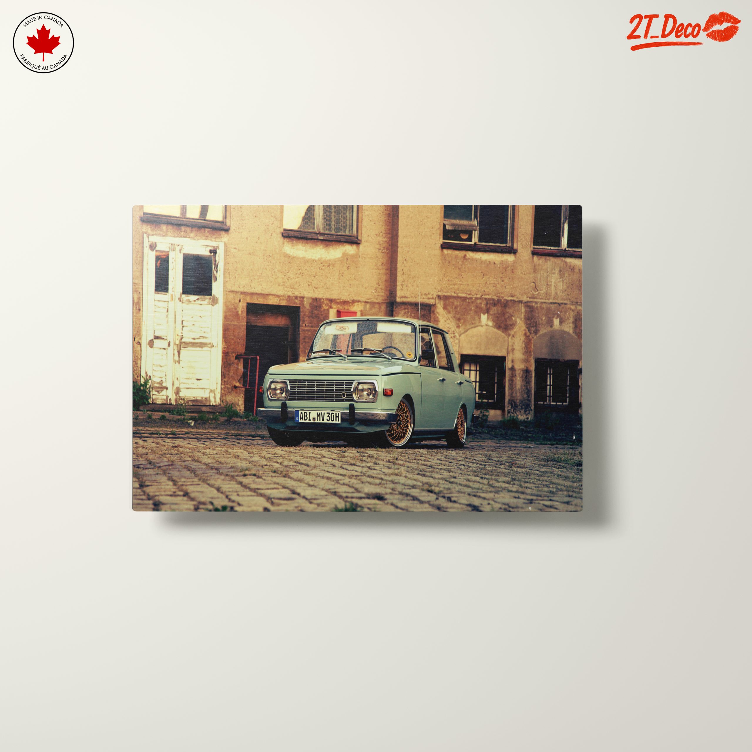 Vintage Car in Urban Setting - Image 10