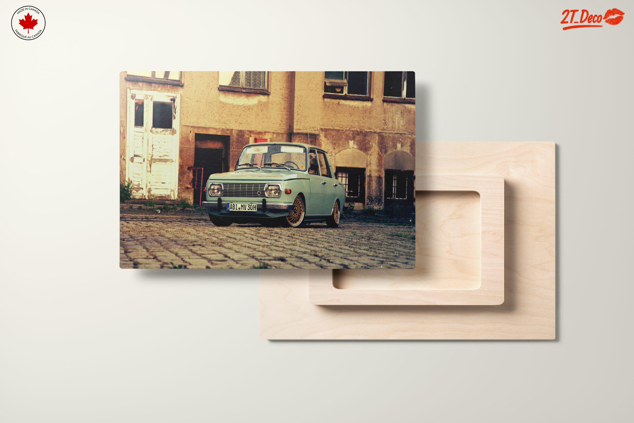 Vintage Car in Urban Setting - Image 11