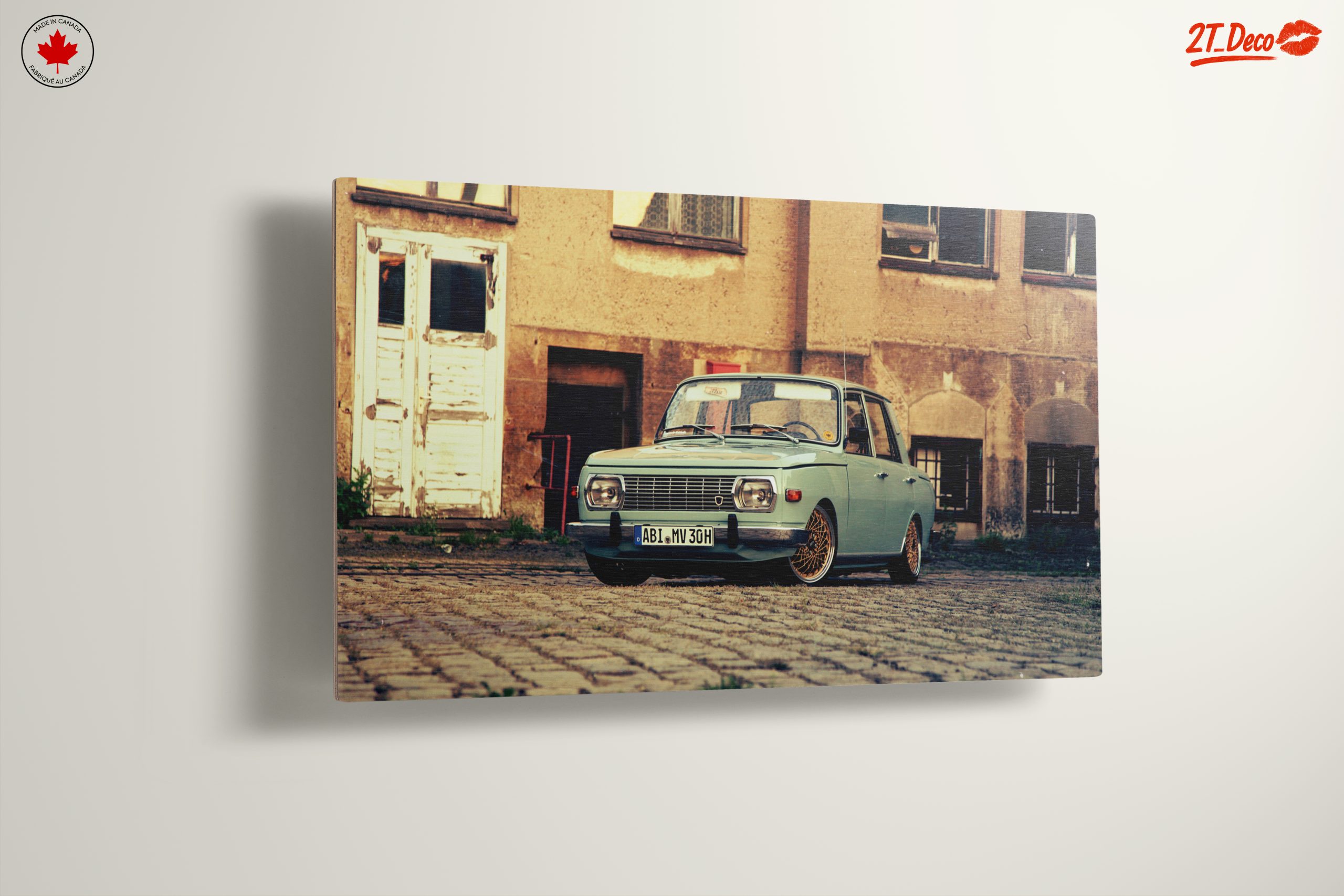 Vintage Car in Urban Setting - Image 13