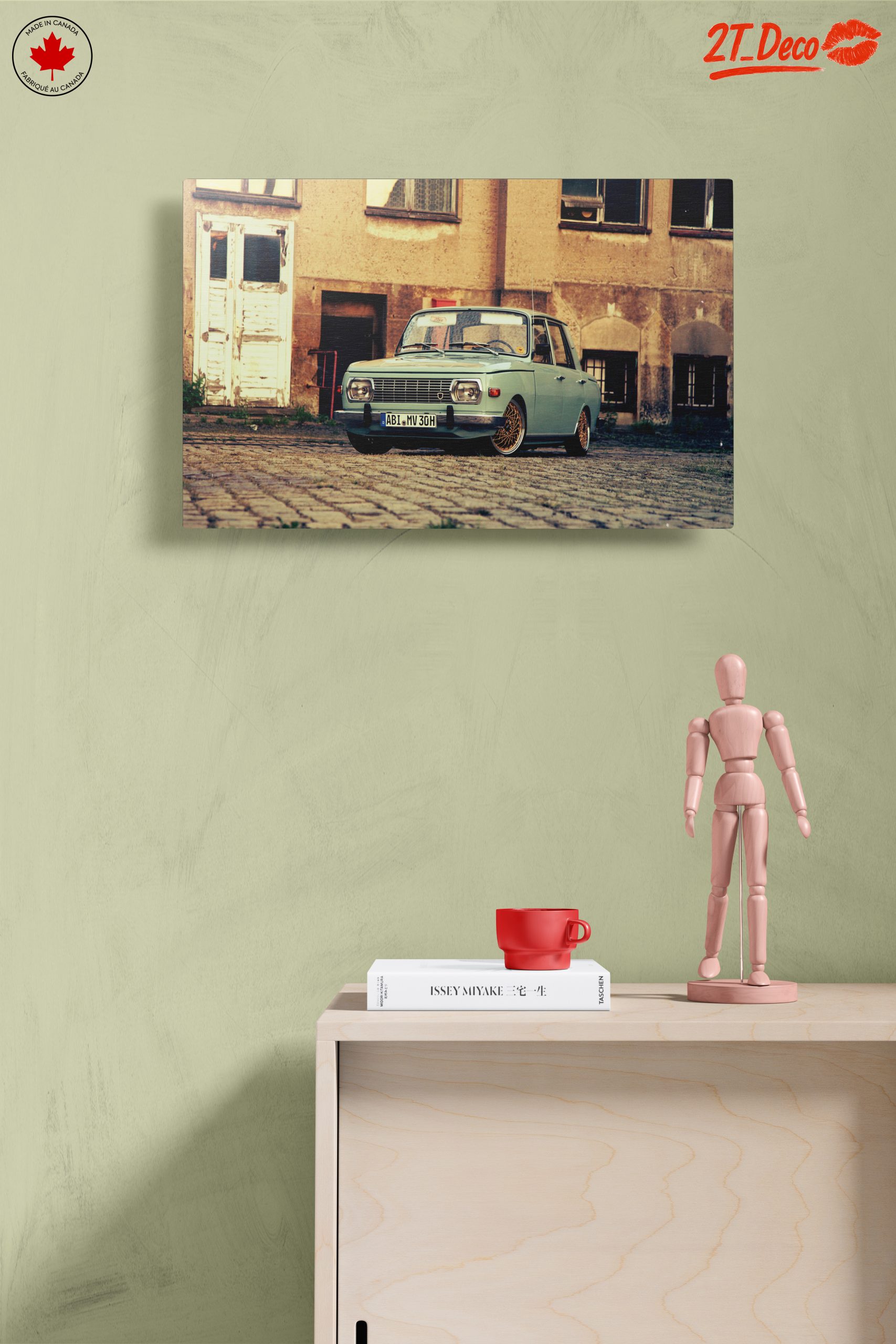 Vintage Car in Urban Setting - Image 14