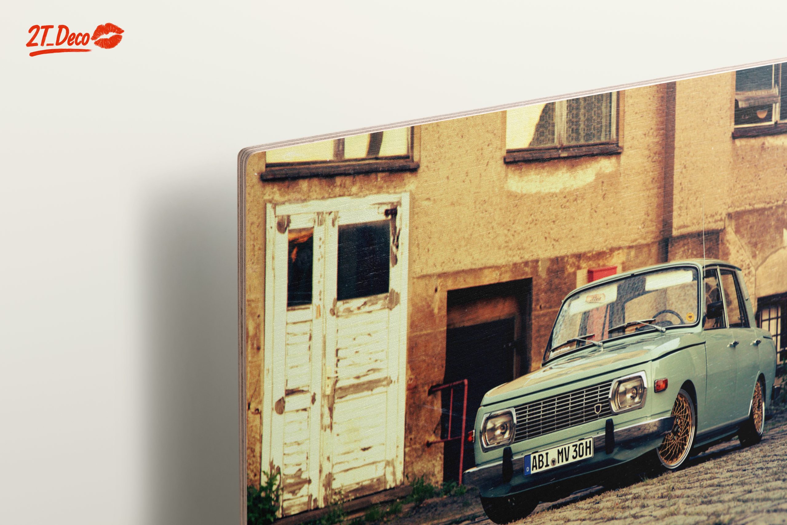 Vintage Car in Urban Setting - Image 15